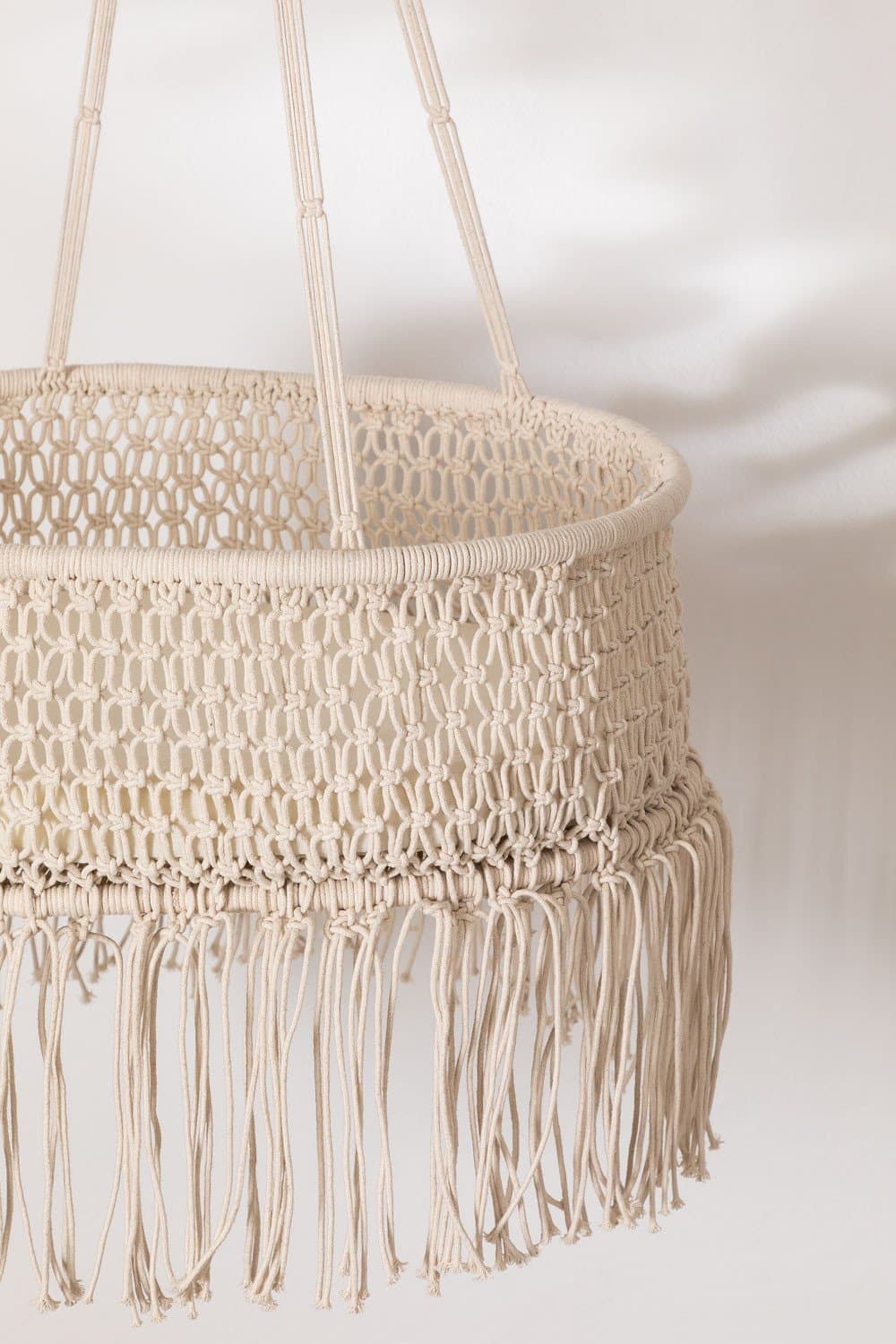 Hangende Decoratieve Macramé Mand Gerik, galerij beeld 2