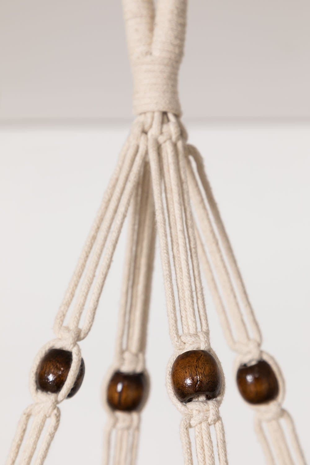 Hangende Decoratieve Macramé Mand Gerik, galerij beeld 3