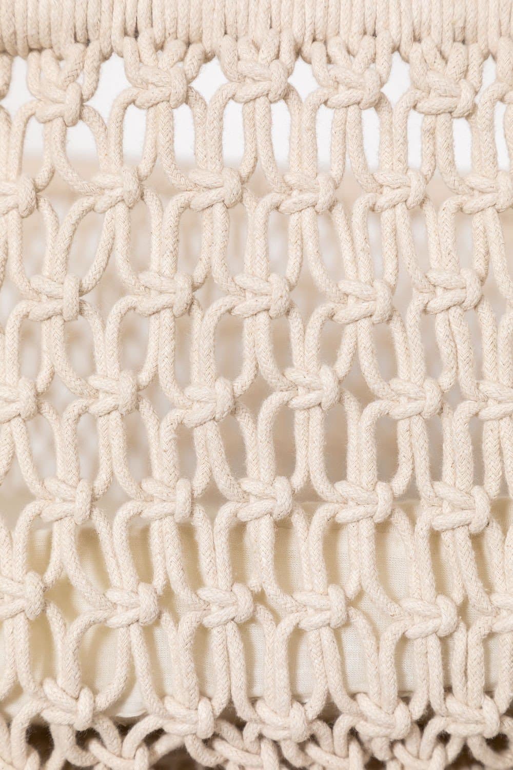 Hangende Decoratieve Macramé Mand Gerik, galerij beeld 6