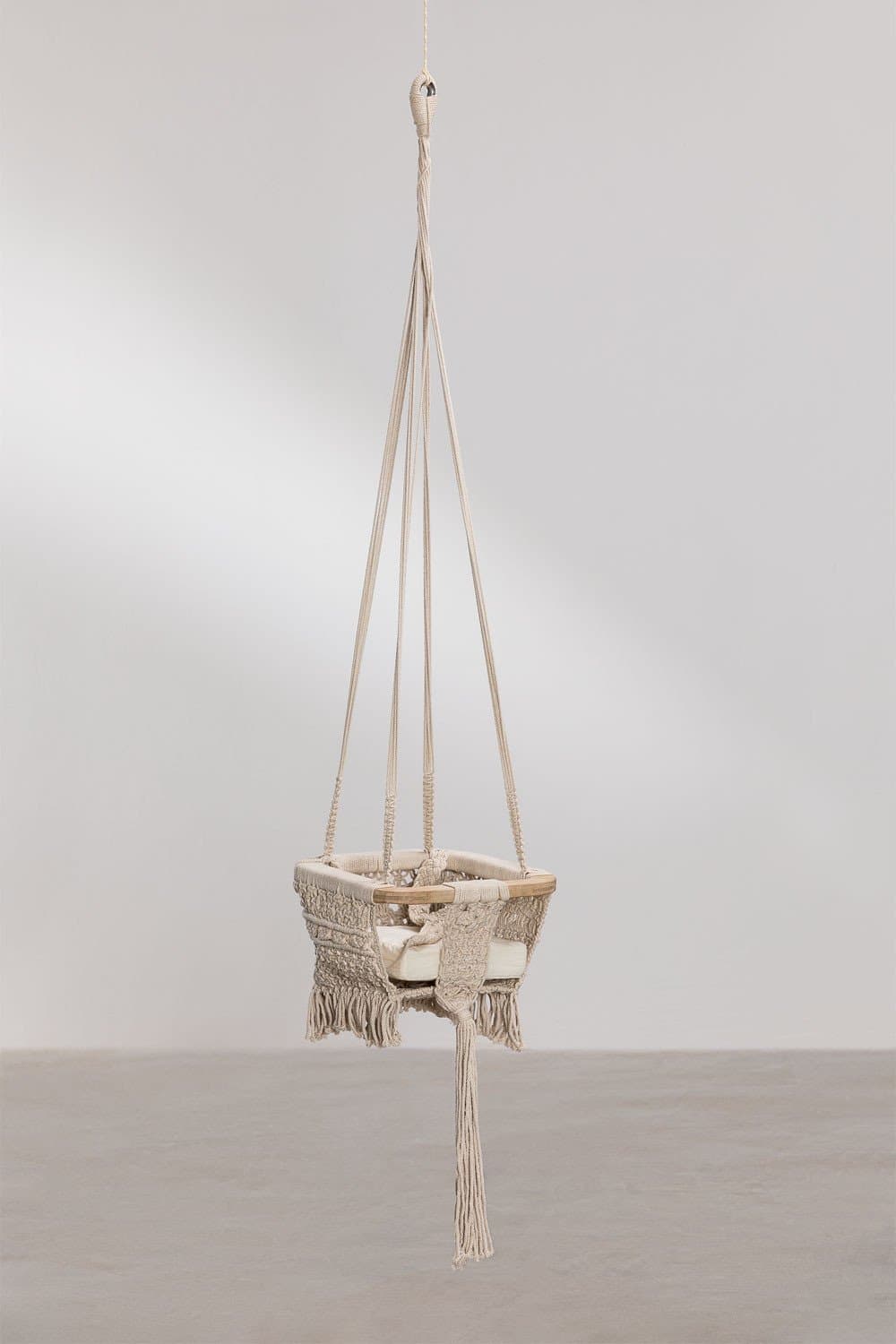 Sergy Macramé hangende mand, galerij beeld 1