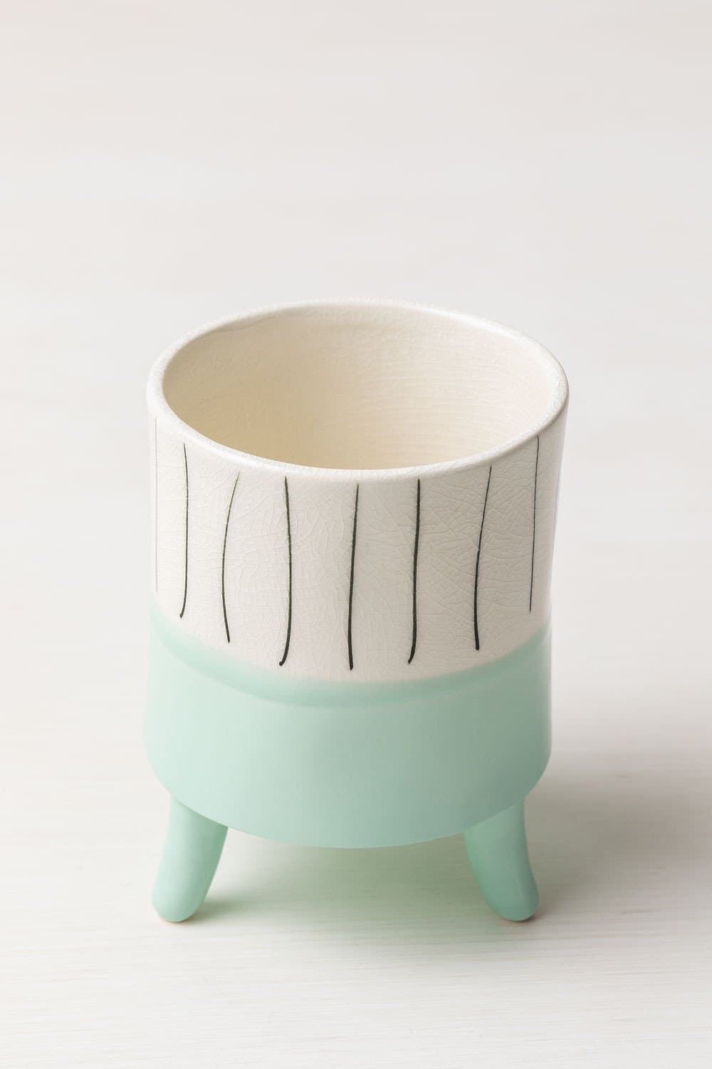 Keramische bloempot Odona , galerij beeld 2