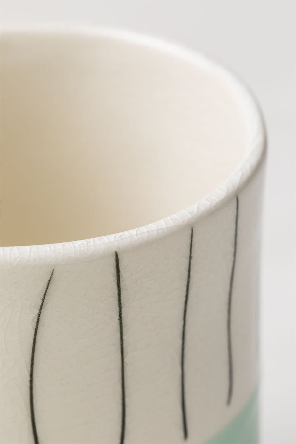 Keramische bloempot Odona , galerij beeld 5