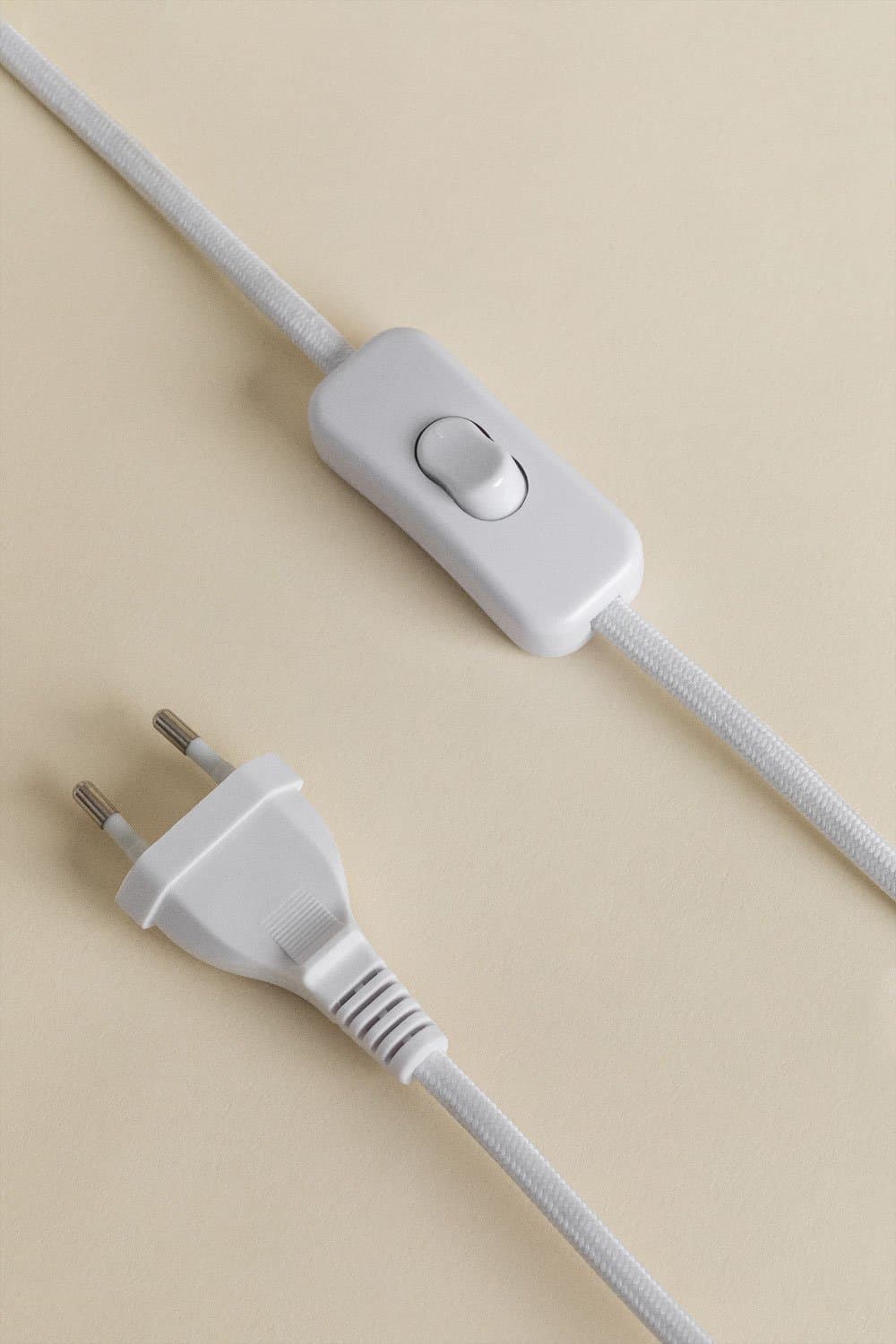 Aloia linnen en terracotta tafellamp, galerij beeld 8