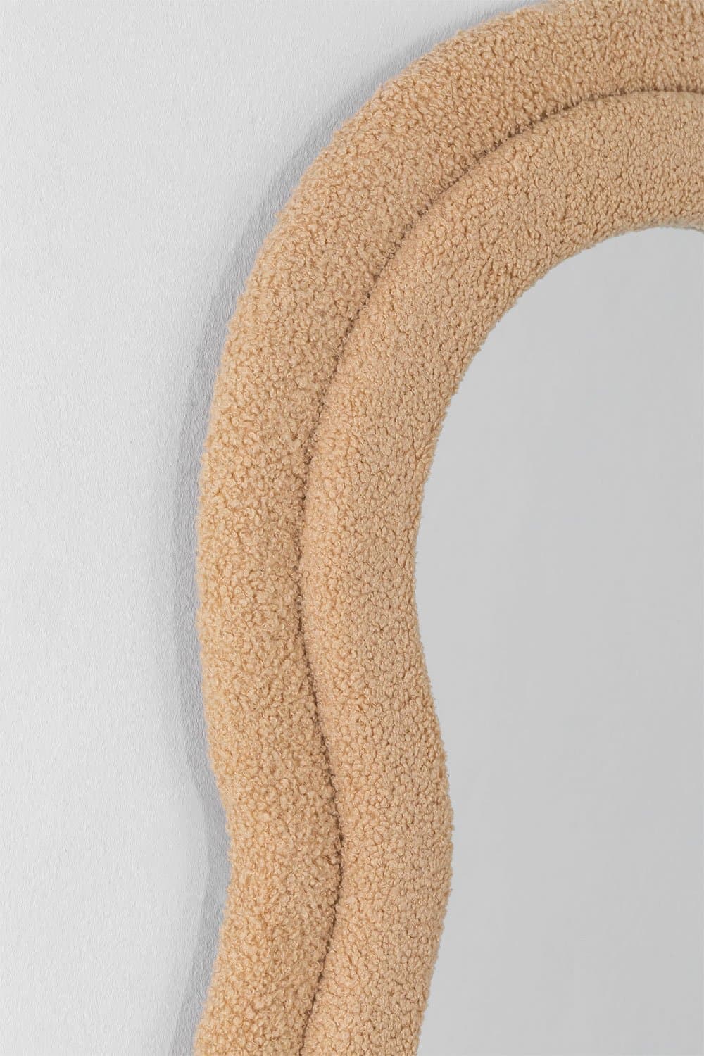 Wandspiegel 60x160 cm gestoffeerd Evelyn, galerij beeld 5