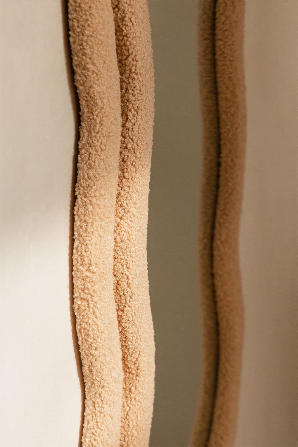 Wandspiegel 60x160 cm gestoffeerd Evelyn, galerij beeld 2