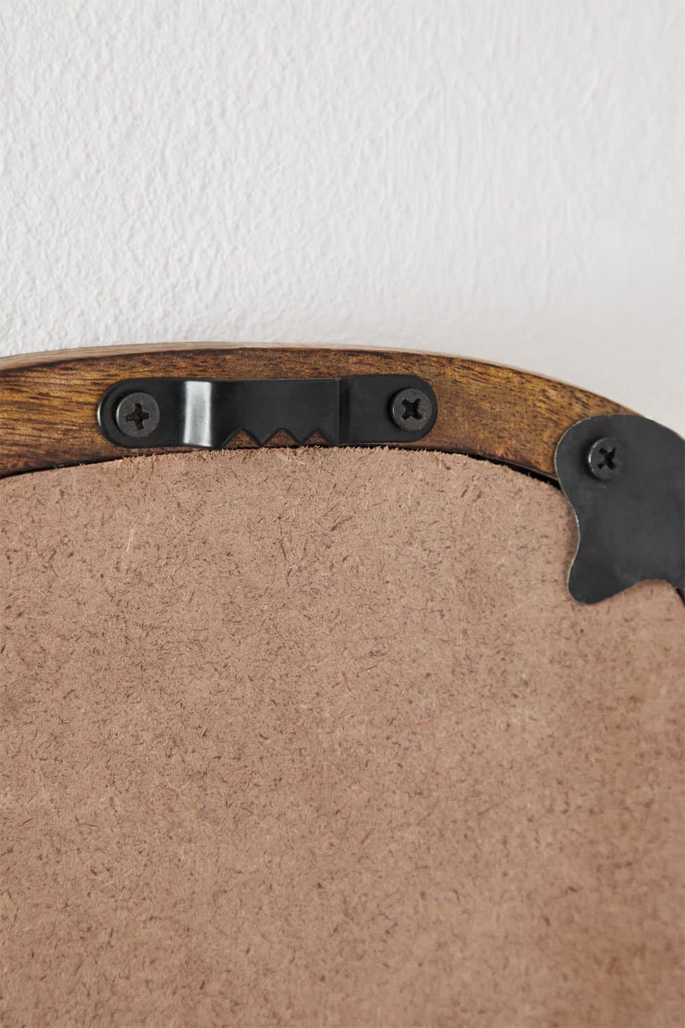 Rechthoekige wandspiegel in mangohout (19x22 cm) Gabael Design, galerij beeld 5