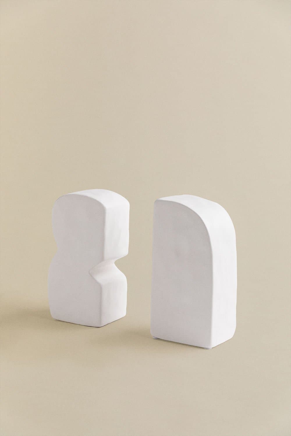 Set van 2 boekensteunen in cement Adler, galerij beeld 2