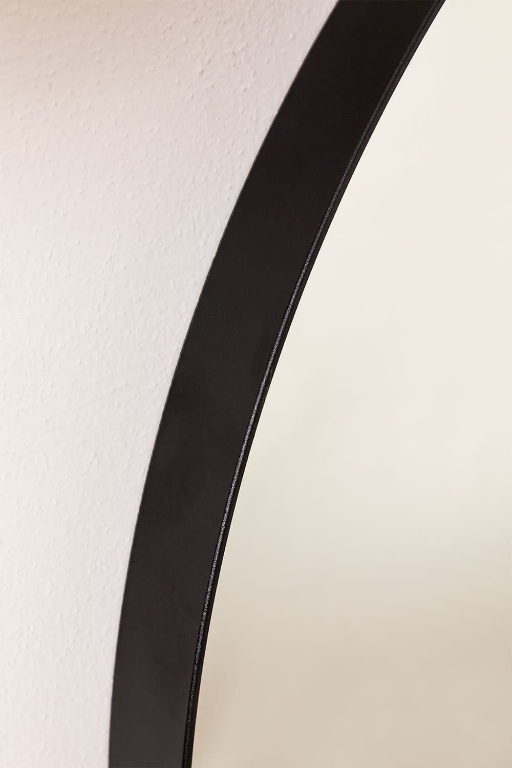 Ronde metalen wandspiegel (Ø60,5 cm) Gon, galerij beeld 3