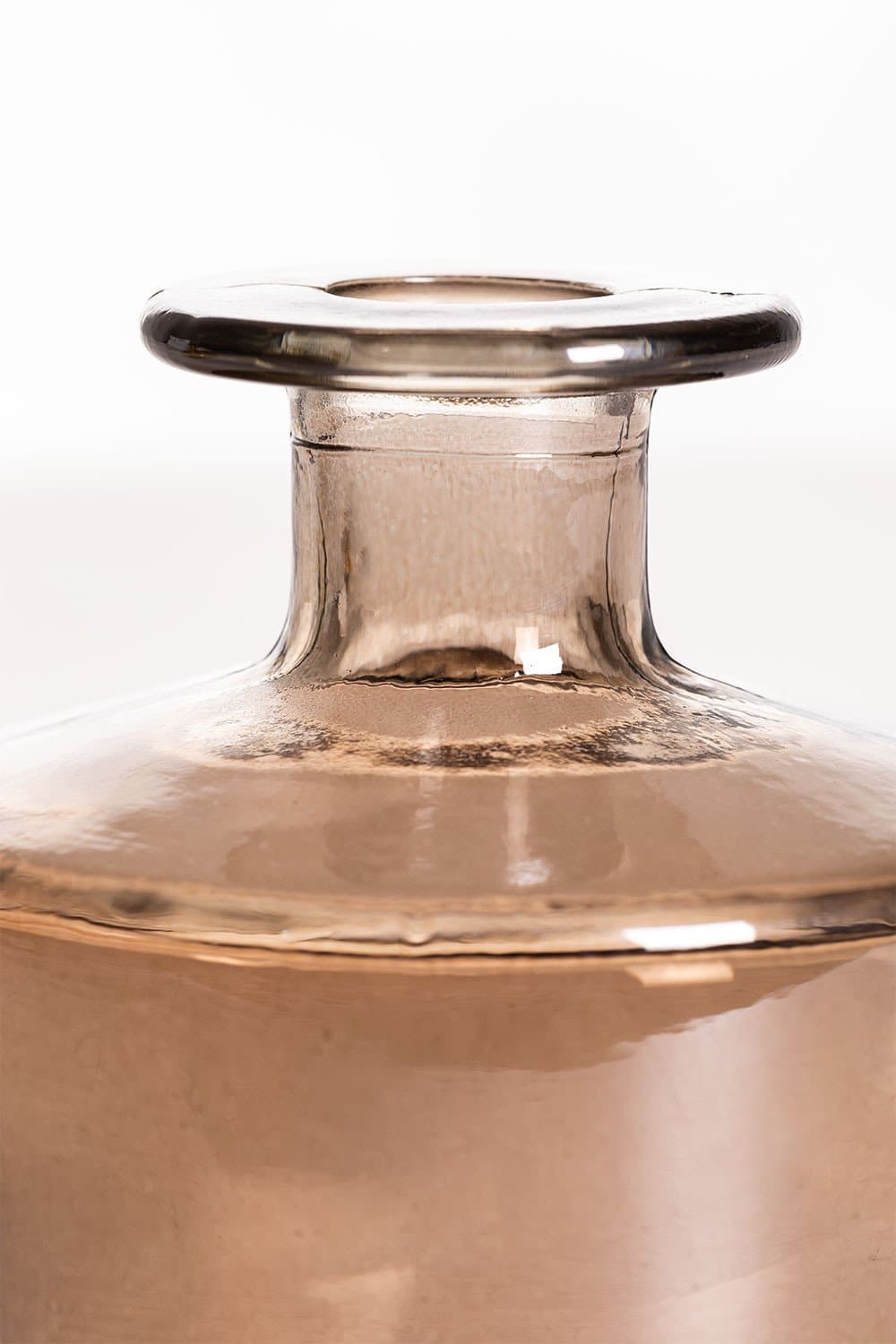 Gerecycled glazen vaas 12 cm Pussa, galerij beeld 4