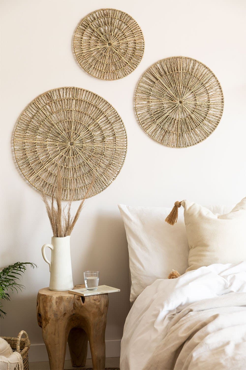 Decoratieve bord van bamboe Yinka, galerij beeld 6