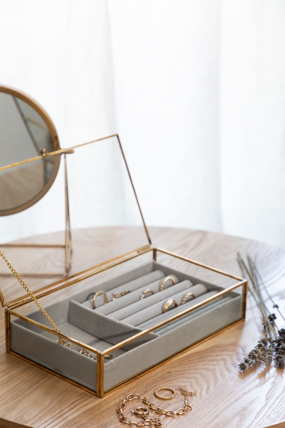 Glazen sieradenkistje Olena, galerij beeld 2