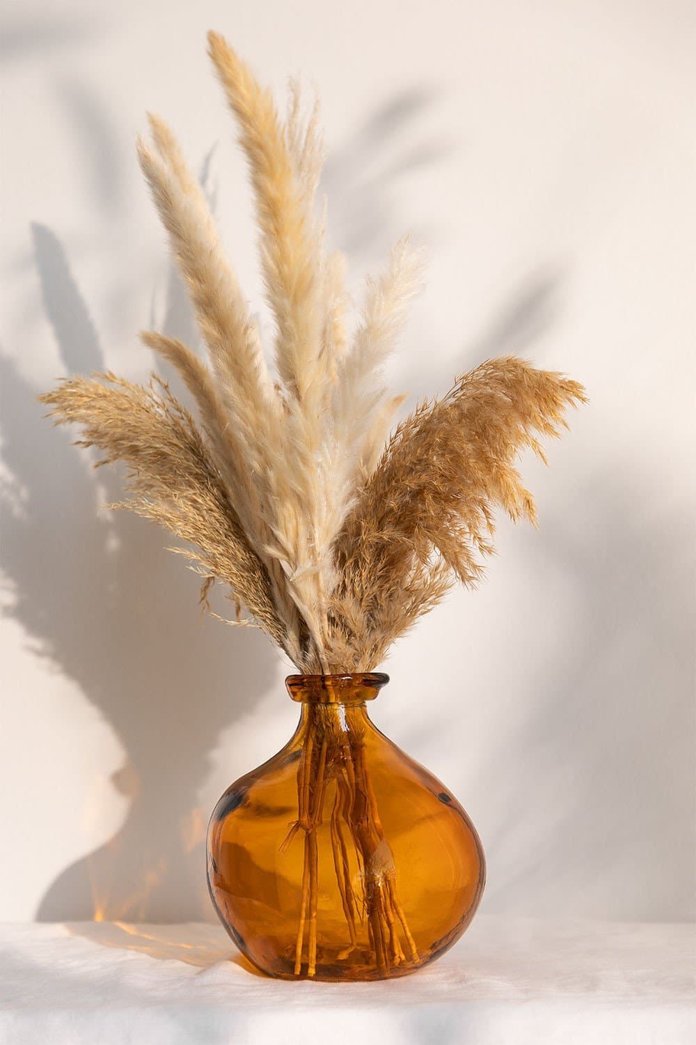 Vaas van gerecycled glas 18 cm Jound, galerij beeld 1