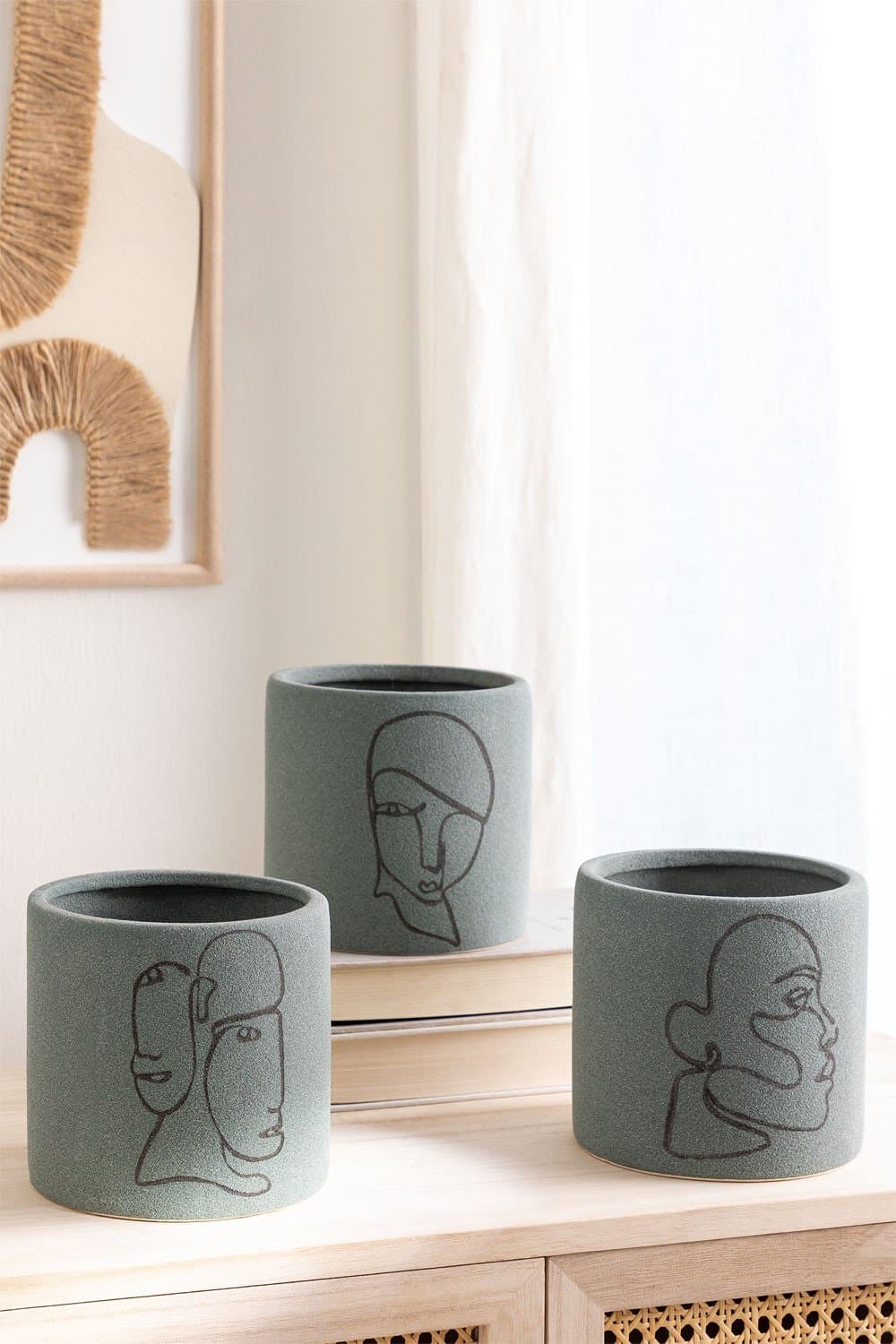 Keramische vaas 13 cm Olaf, galerij beeld 7