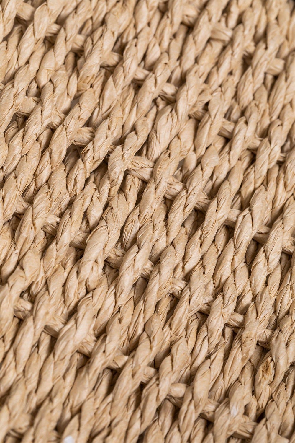 Tijdschriftenrek van metaal en gevlochten papier Nerin, galerij beeld 7