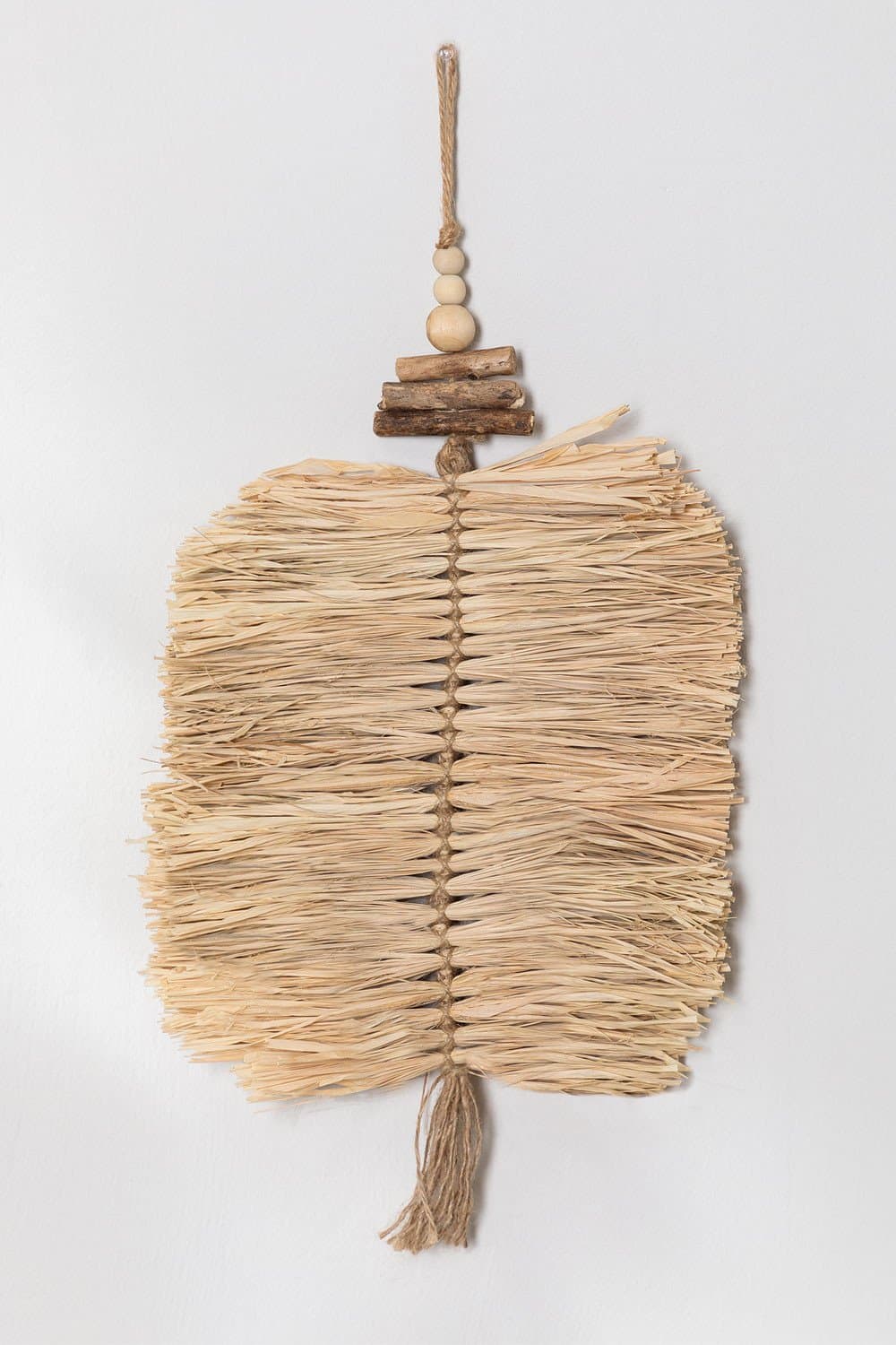 Set van 2 wanddecoraties in Raffia Pravia, galerij beeld 3