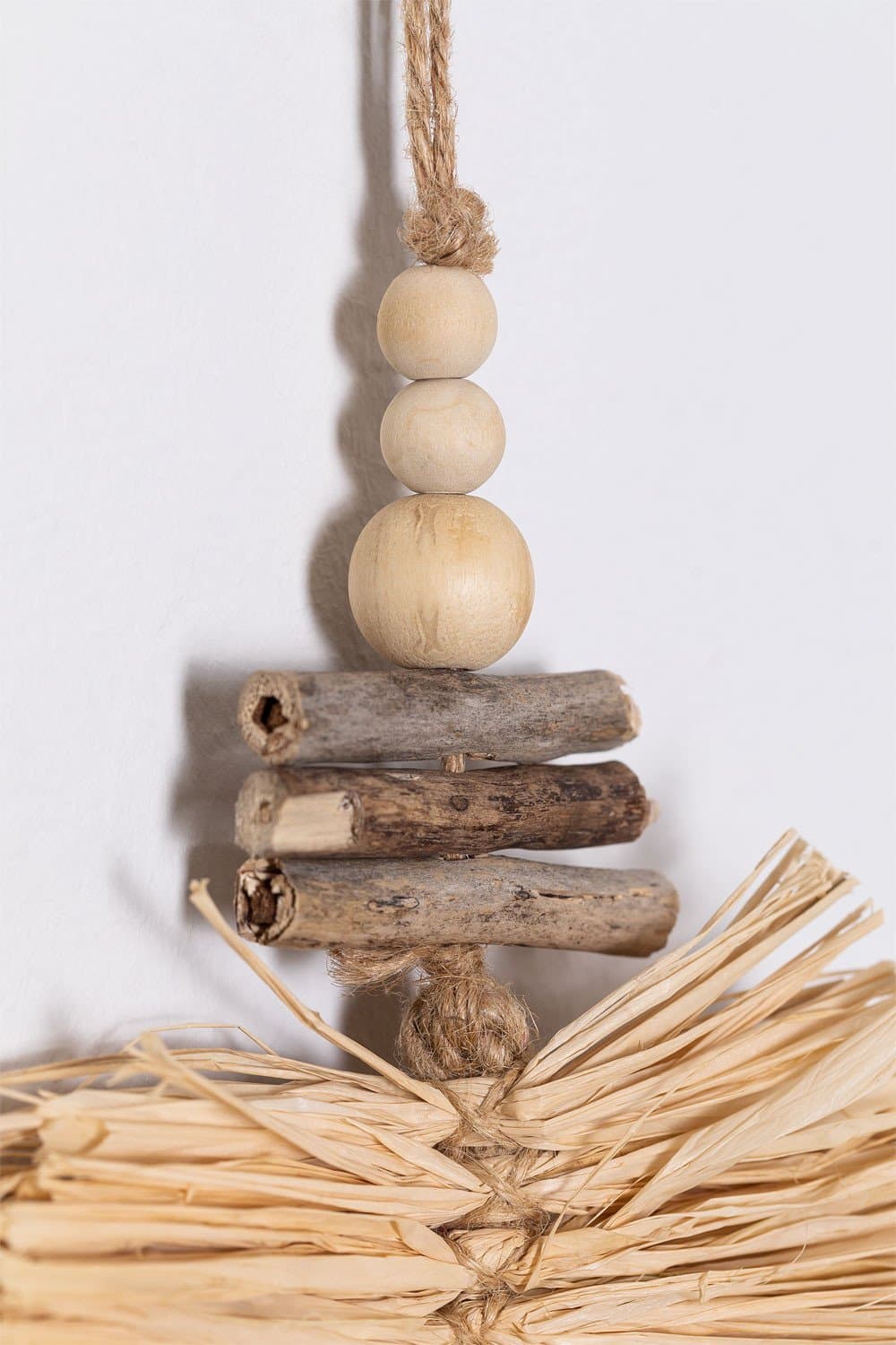 Set van 2 wanddecoraties in Raffia Pravia, galerij beeld 5