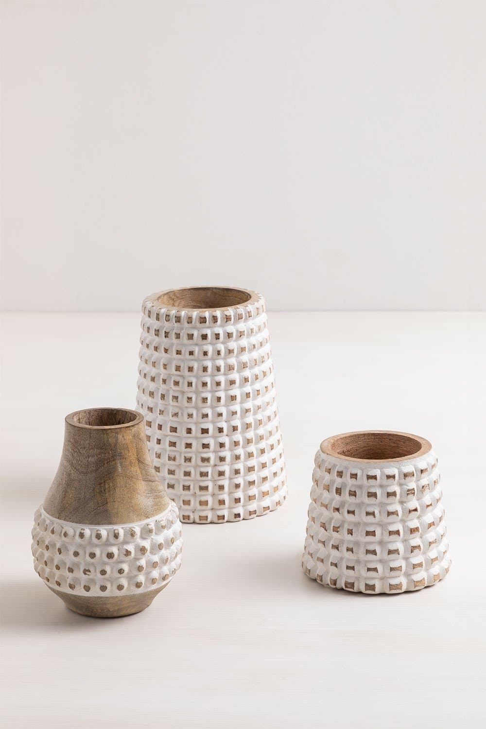 Biala mangohouten vaas , galerij beeld 6