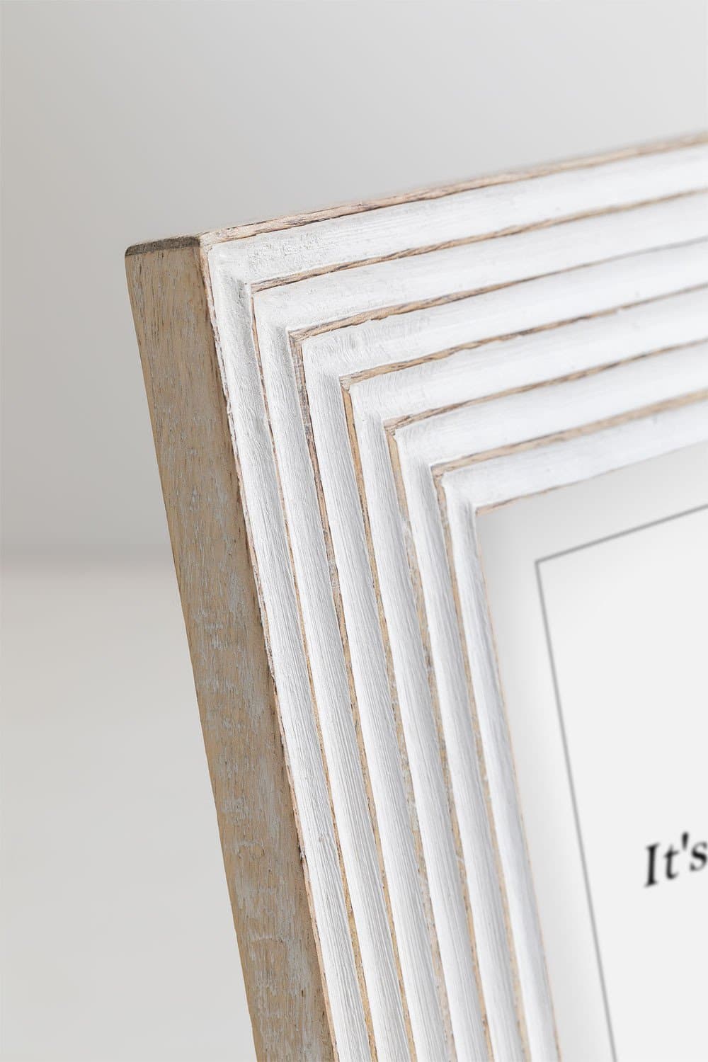 Kliet mangohouten fotolijst, galerij beeld 5