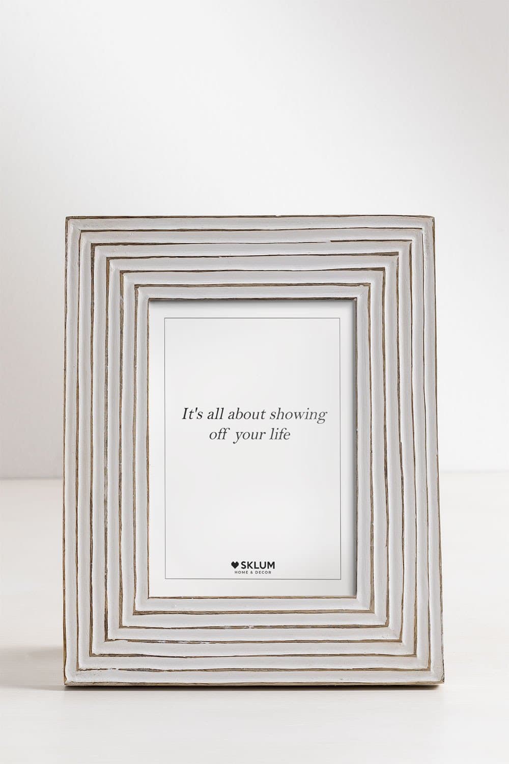 Kliet mangohouten fotolijst, galerij beeld 3