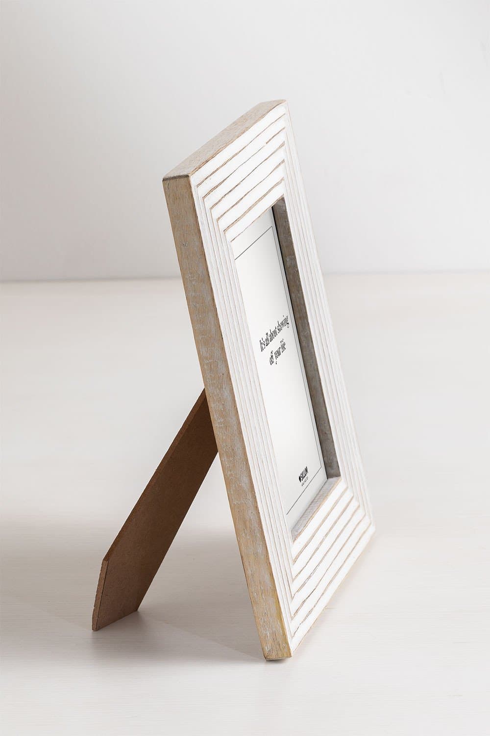 Kliet mangohouten fotolijst, galerij beeld 4