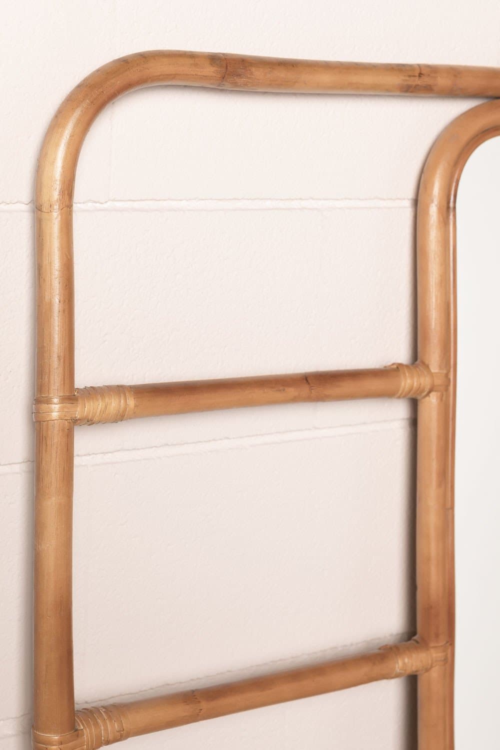 Rechthoekige bamboe vloerspiegel met hanger (153x78.5 cm) Marcus, galerij beeld 4