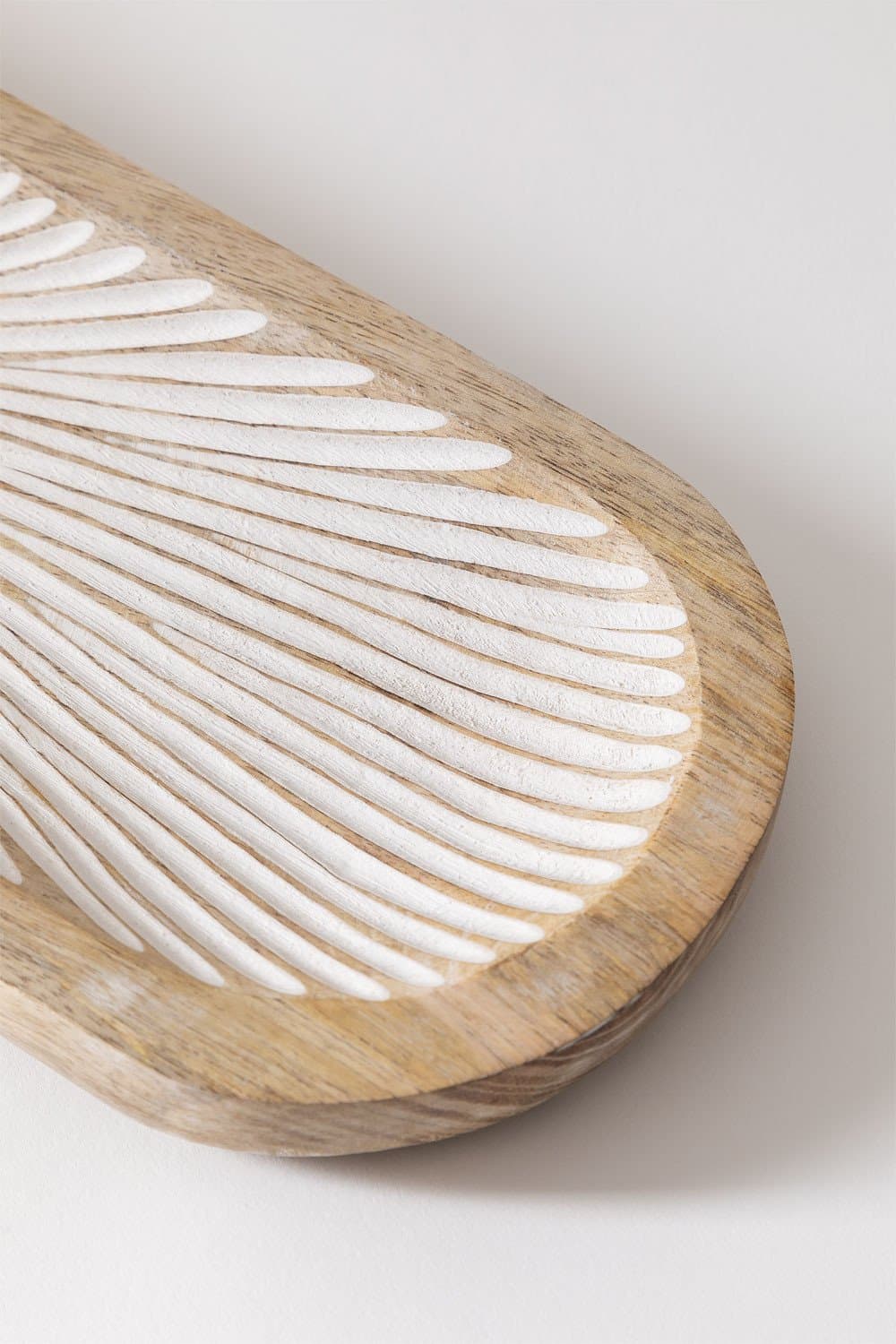 Decoratief dienblad van Nabordi-mangohout, galerij beeld 3