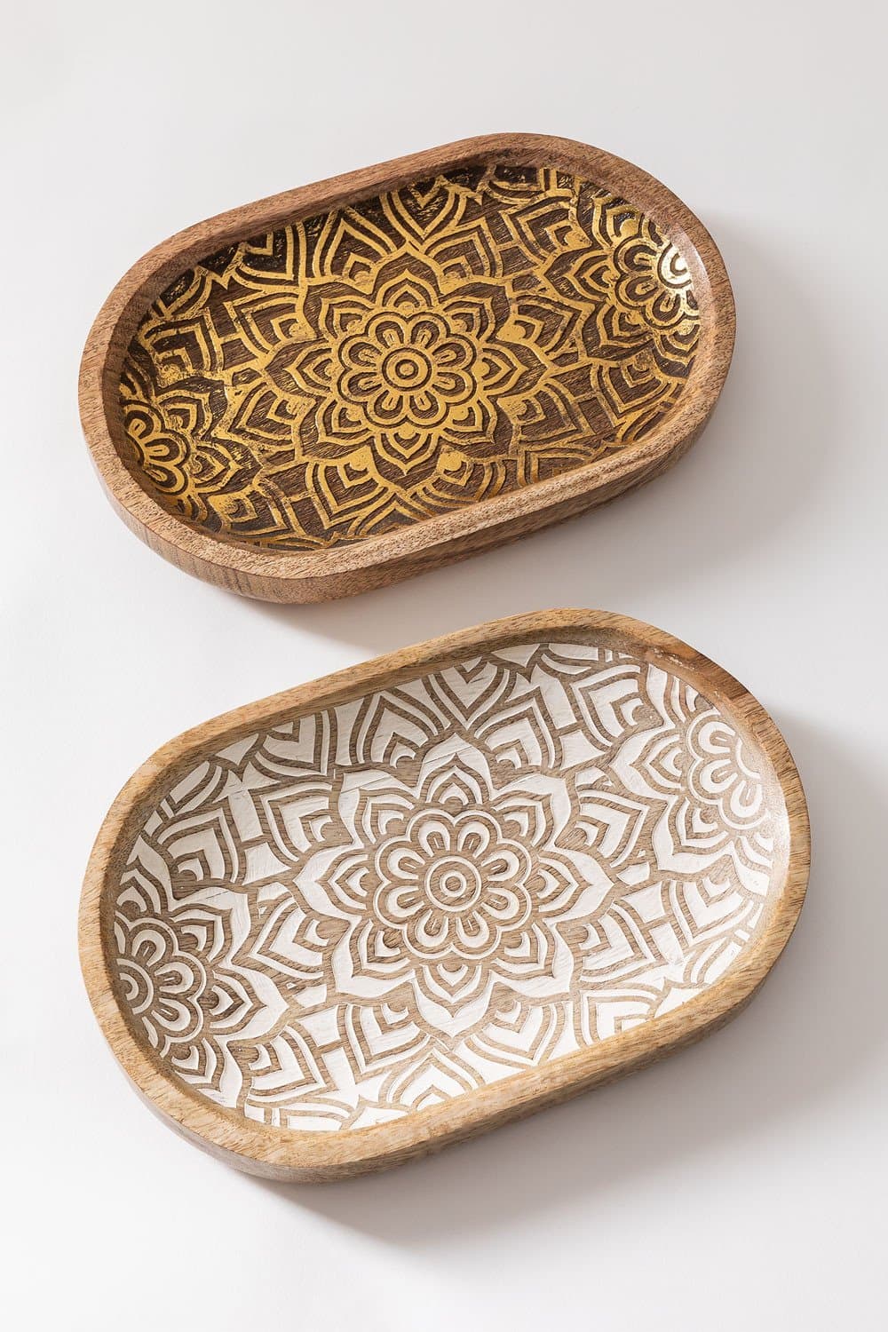 Decoratief dienblad in Breda mangohout, galerij beeld 6