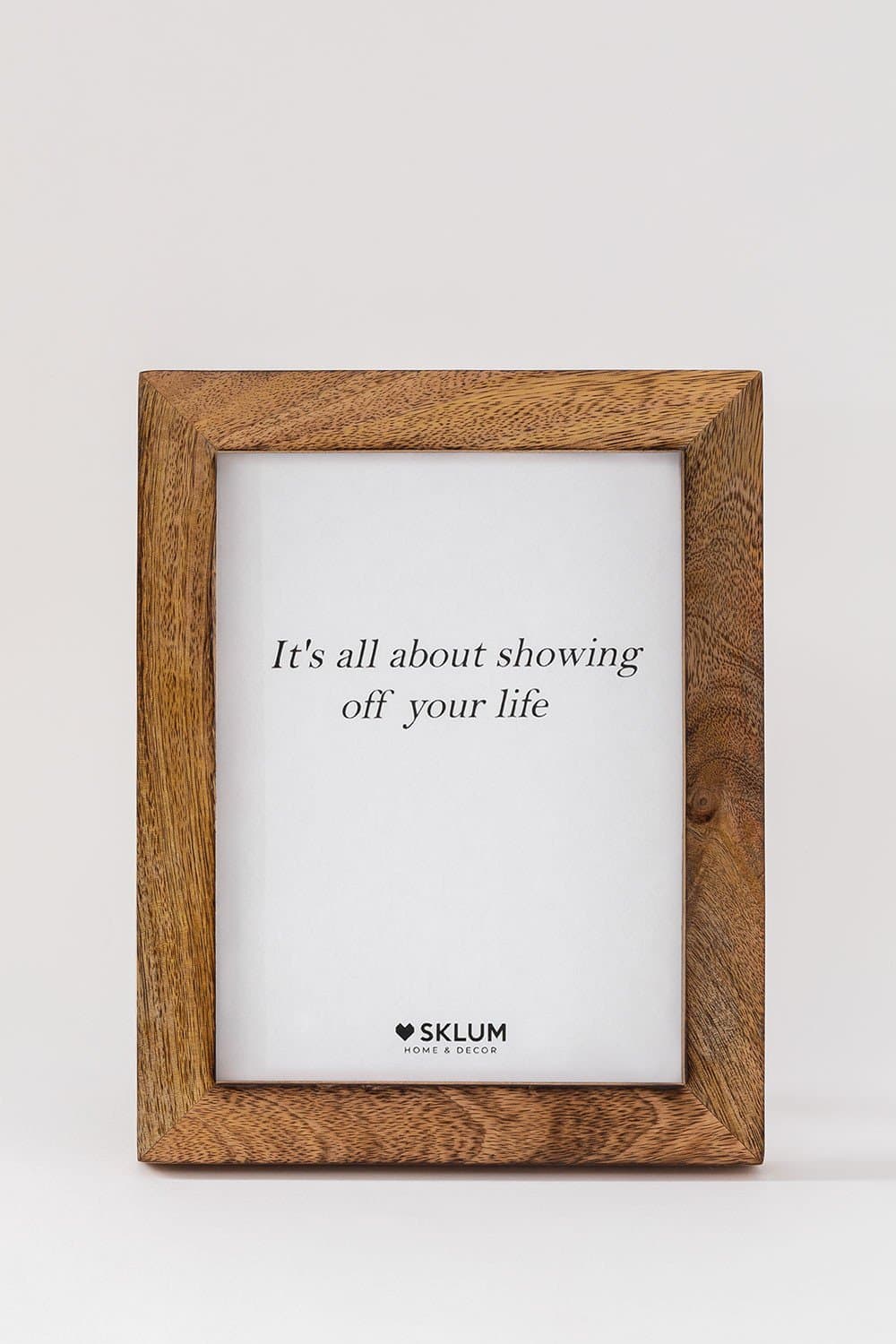 Nerva mangohouten fotolijst , galerij beeld 3