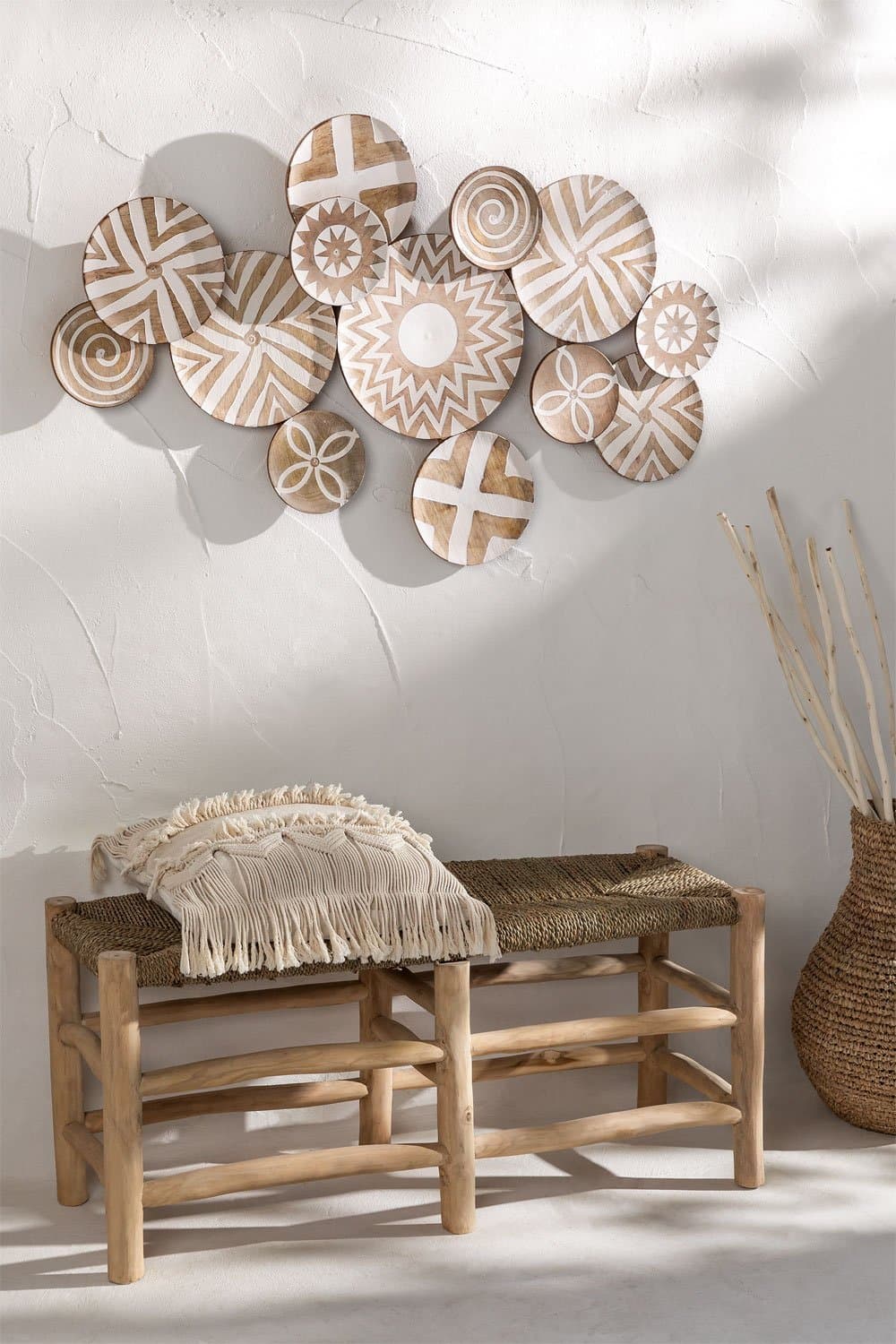 Houten wanddecoratie (108x63 cm) Sory , galerij beeld 1