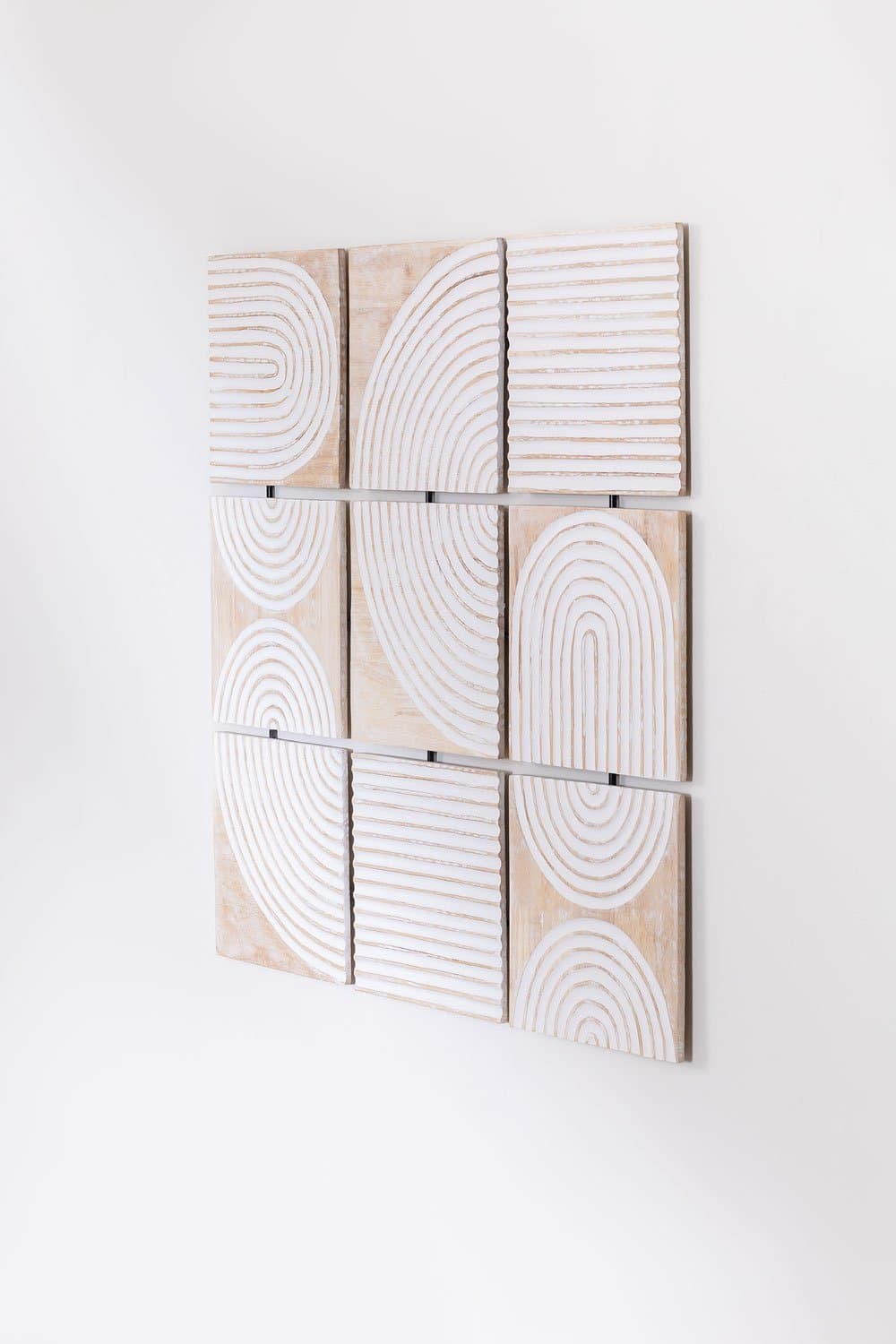 Mangohouten decoratief paneel (94x93 cm) Tudris, galerij beeld 3