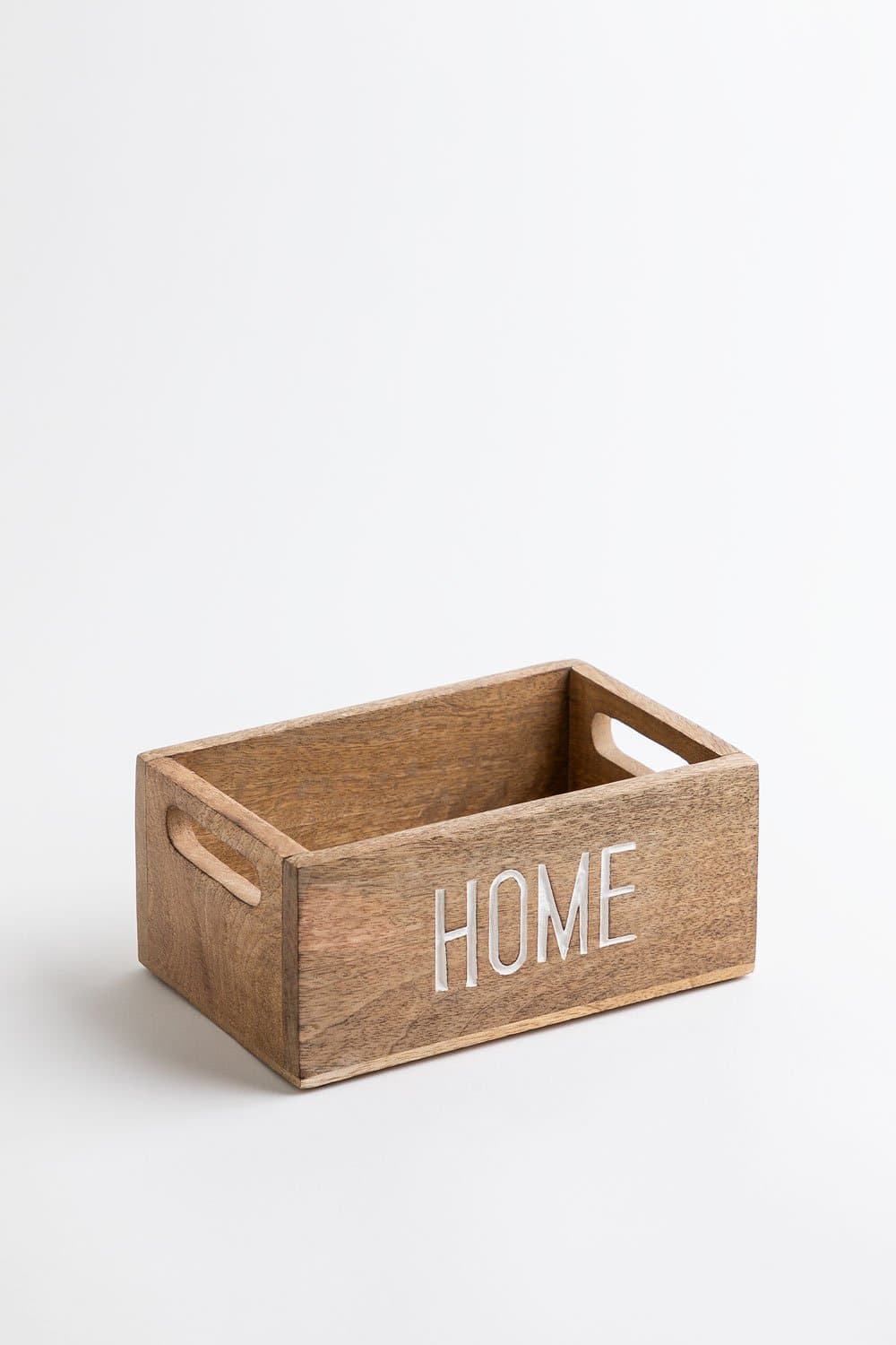 Set van 2 Evelia mangohouten opbergdozen , galerij beeld 5