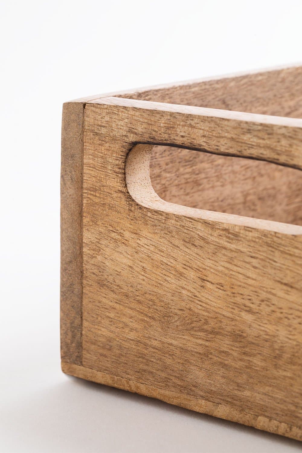 Set van 2 Evelia mangohouten opbergdozen , galerij beeld 7