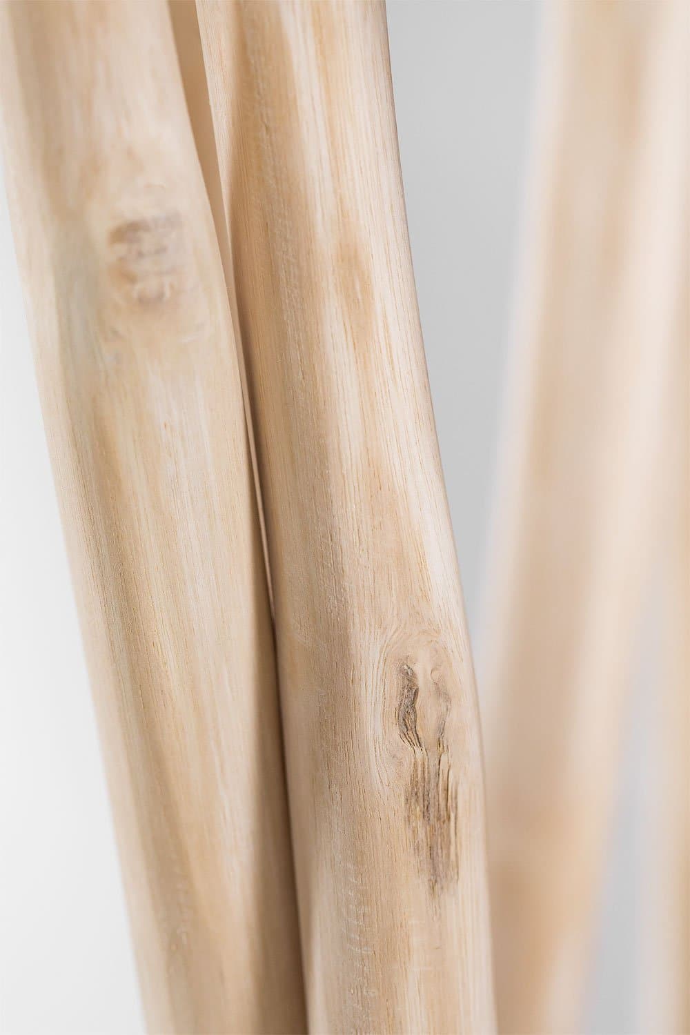 Scherm in teakhout Narel, galerij beeld 6