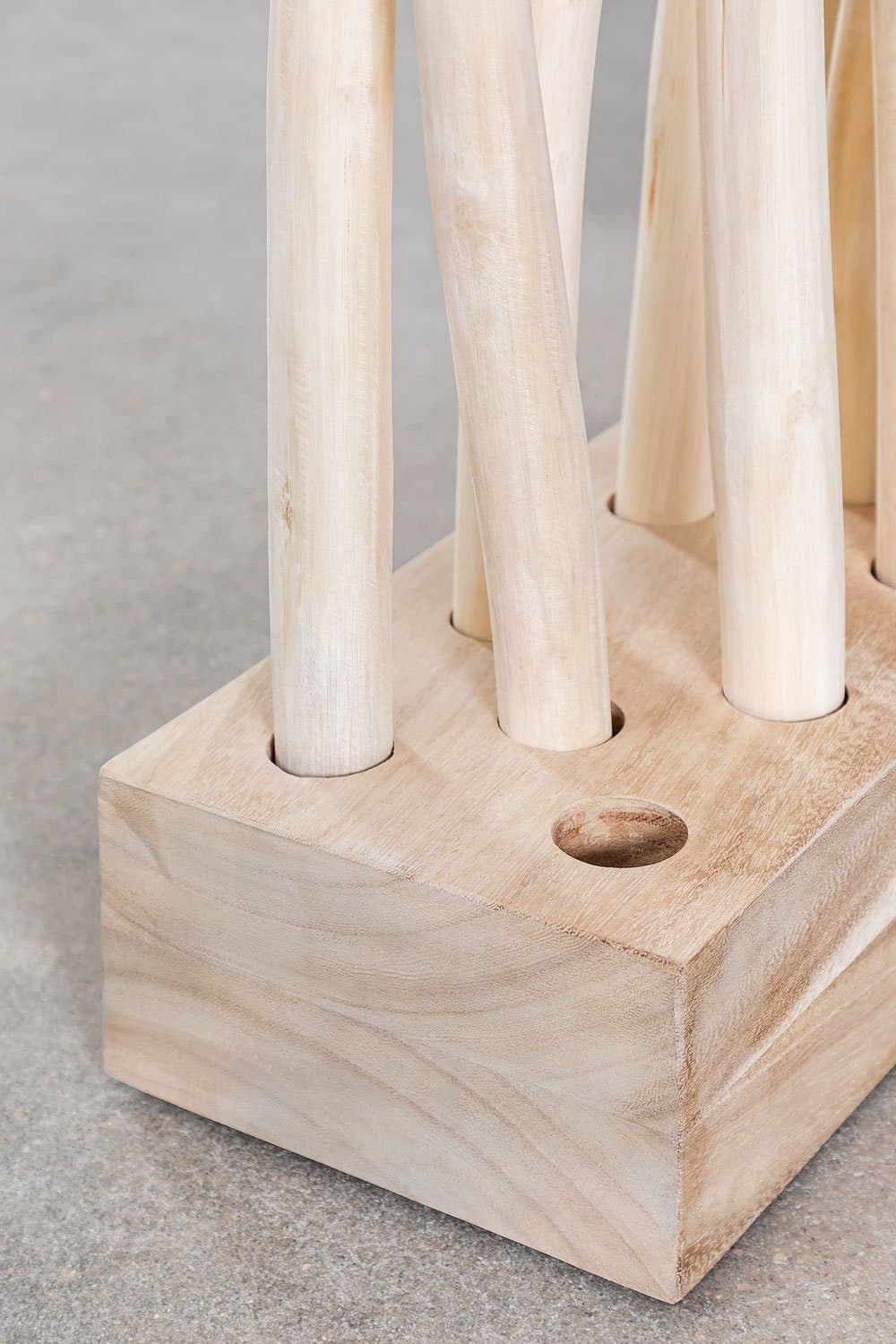 Scherm in teakhout Narel, galerij beeld 5