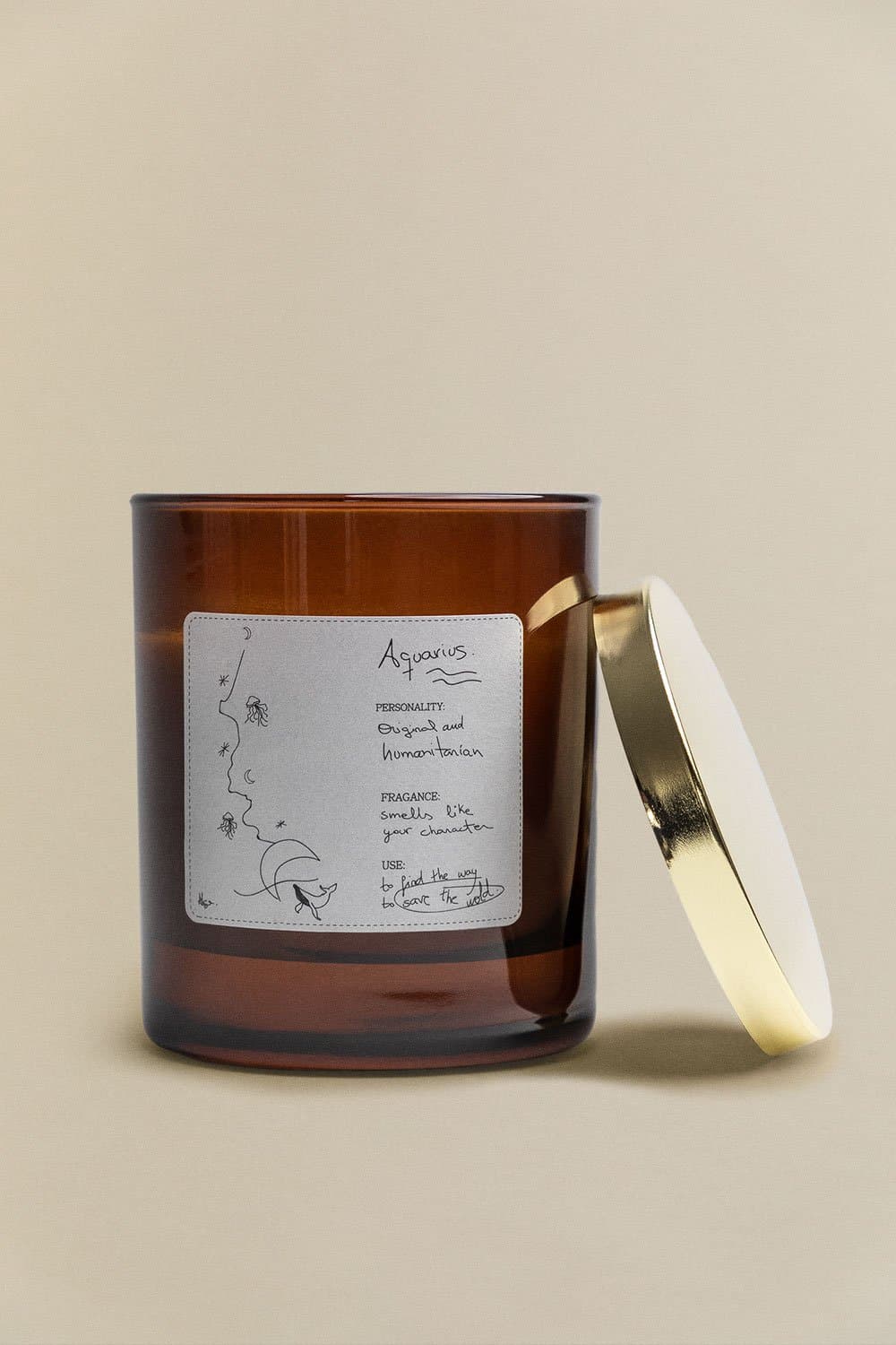 Aromatische Kaars (200 gr) Zodiac Collectie, galerij beeld 3