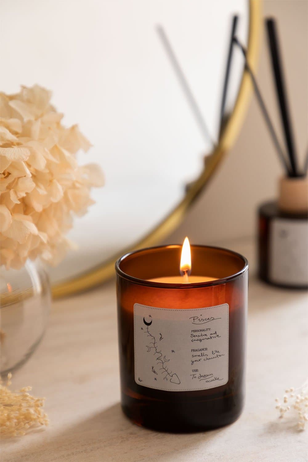 Set van 2 geurkaarsen Zodiac Collection, galerij beeld 1