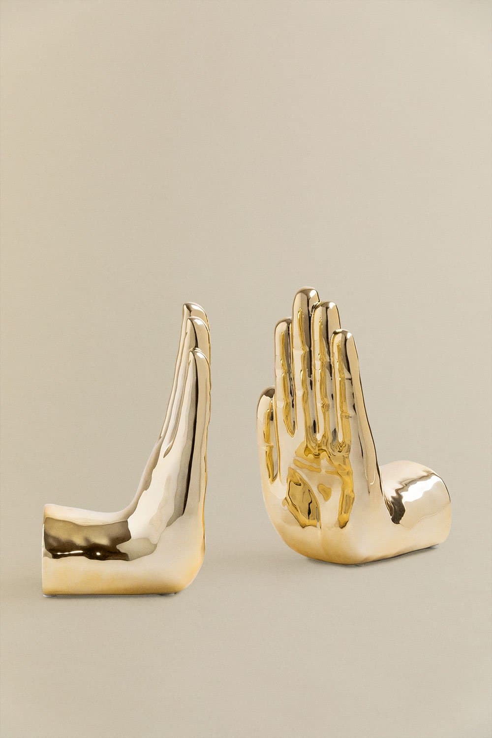 Set van 2 keramische boekensteunen Ranjit, galerij beeld 3