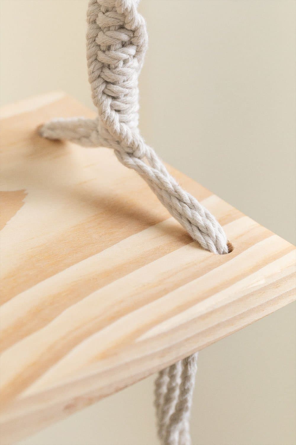 Lucretia macramé wandtapijt met wandplank , galerij beeld 4