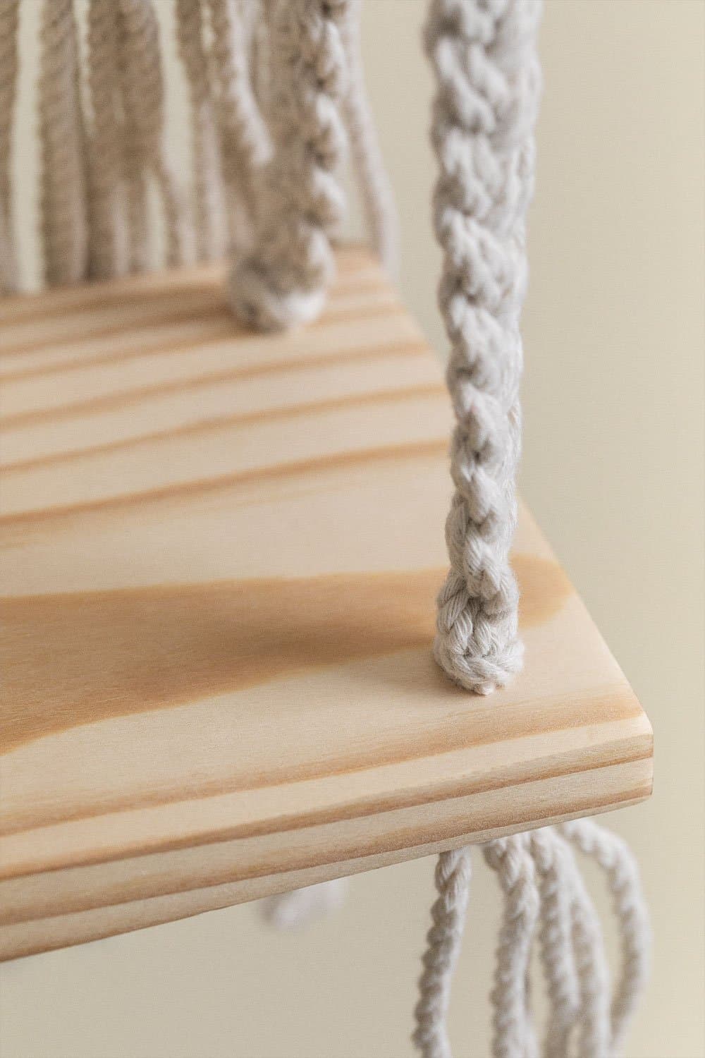 Nicator Macrame Wandtapijt met Wandplank, galerij beeld 4