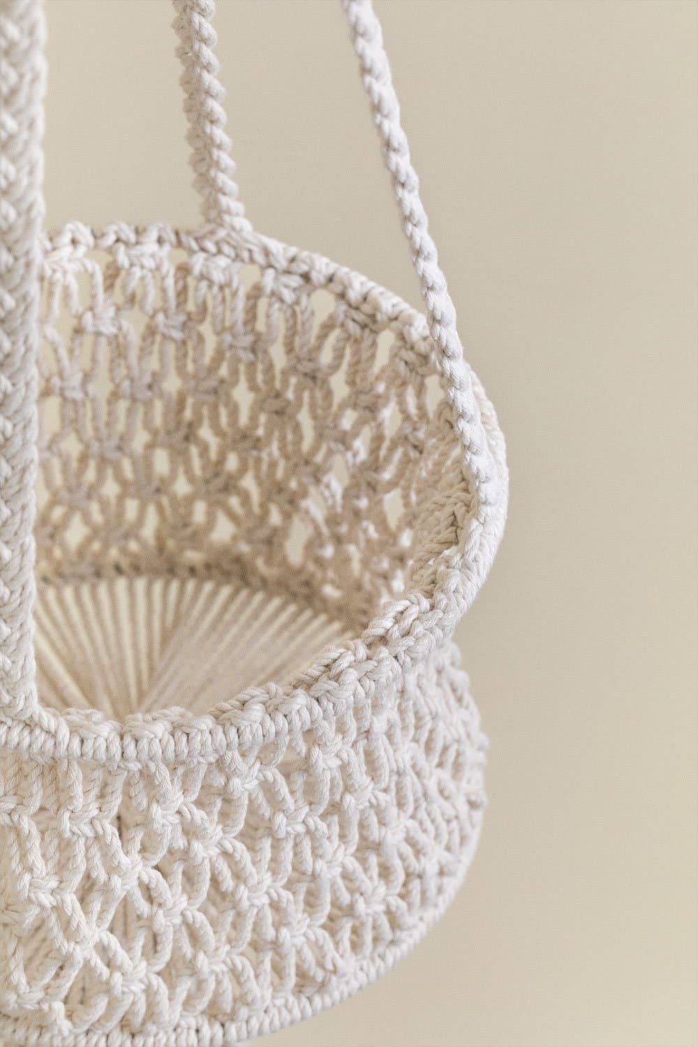 Macrame hangende plantenbak Mitridas, galerij beeld 3