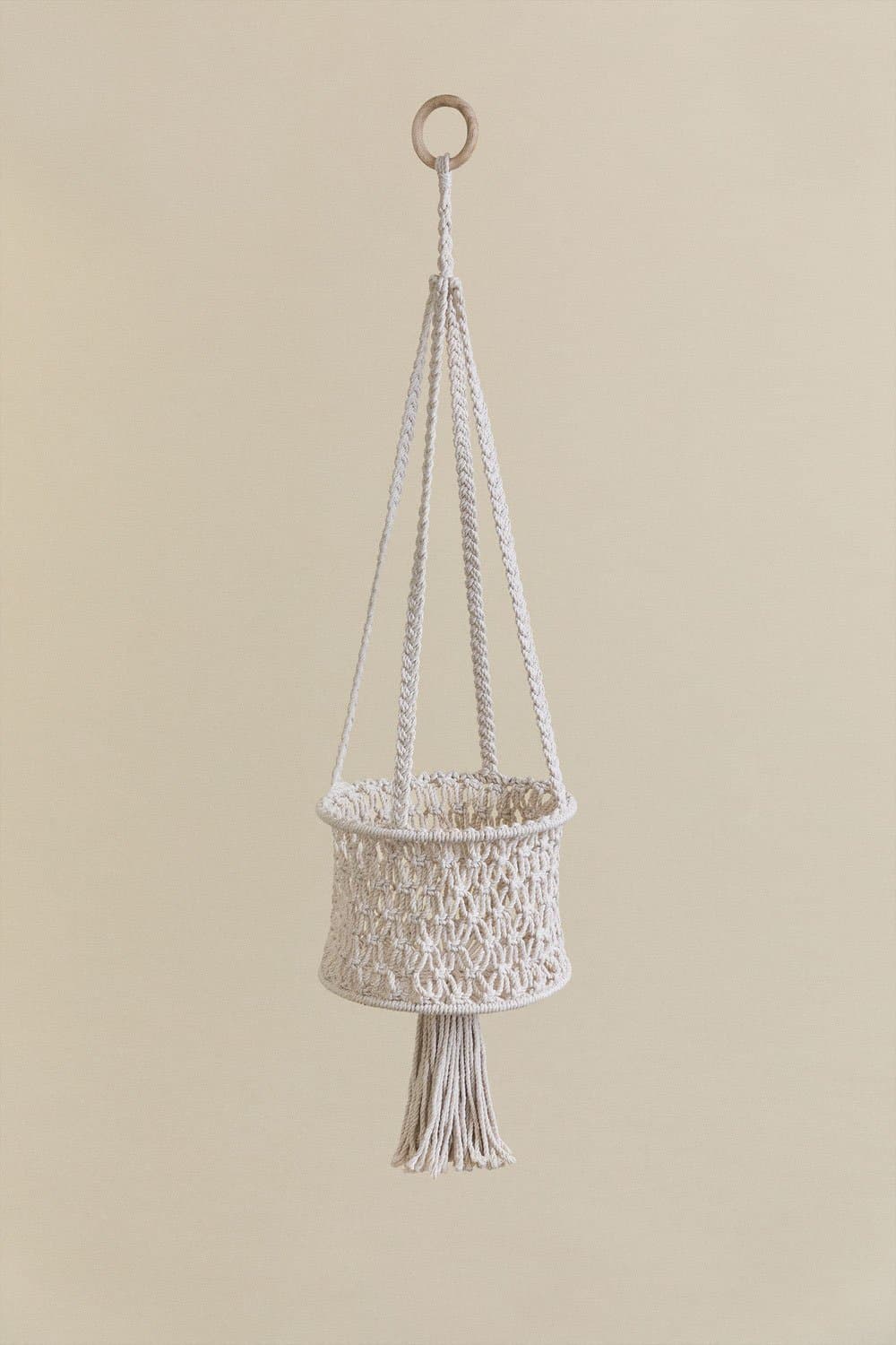 Macrame hangende plantenbak Mitridas, galerij beeld 2