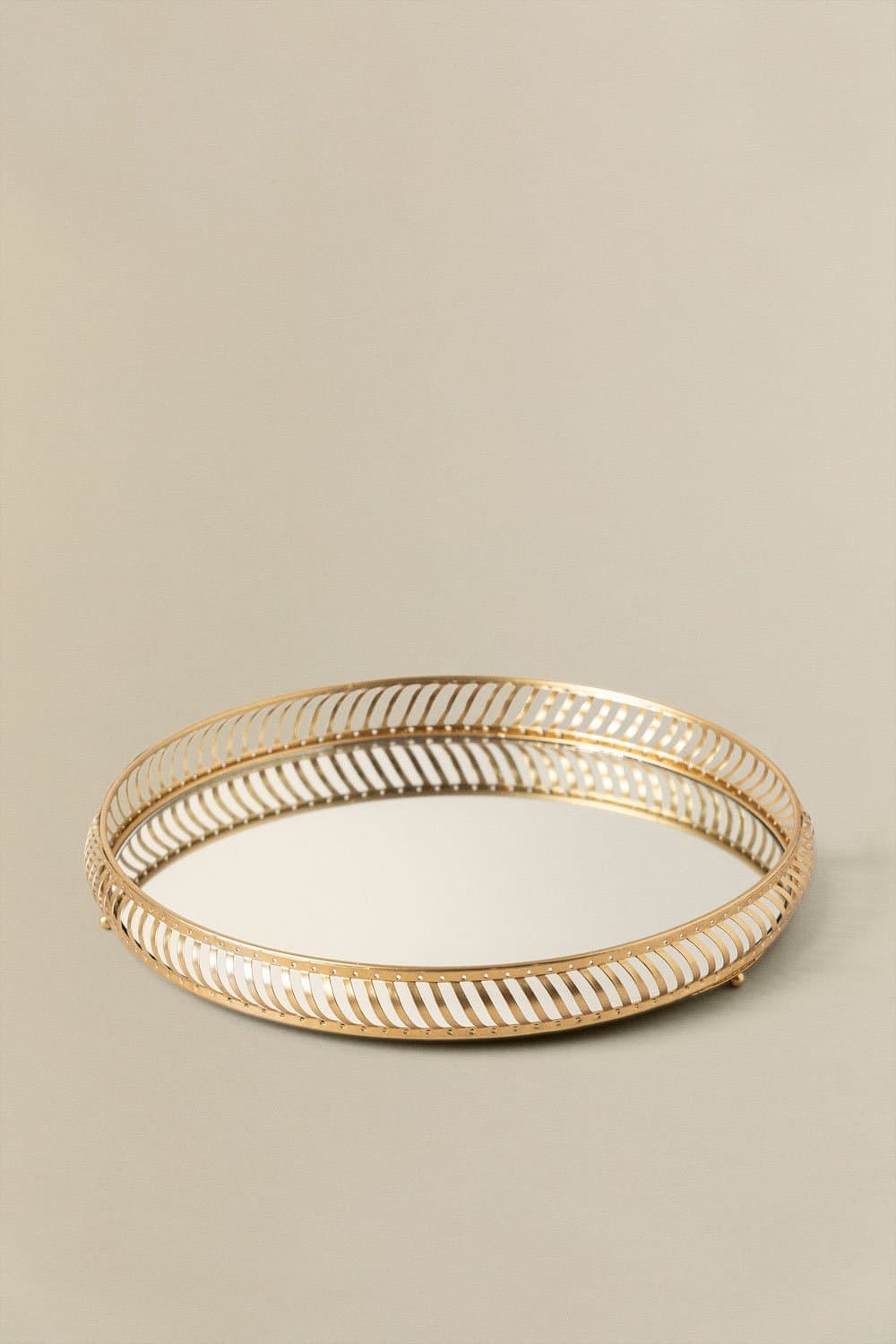 Glazen decoratief dienblad Daffne, galerij beeld 1