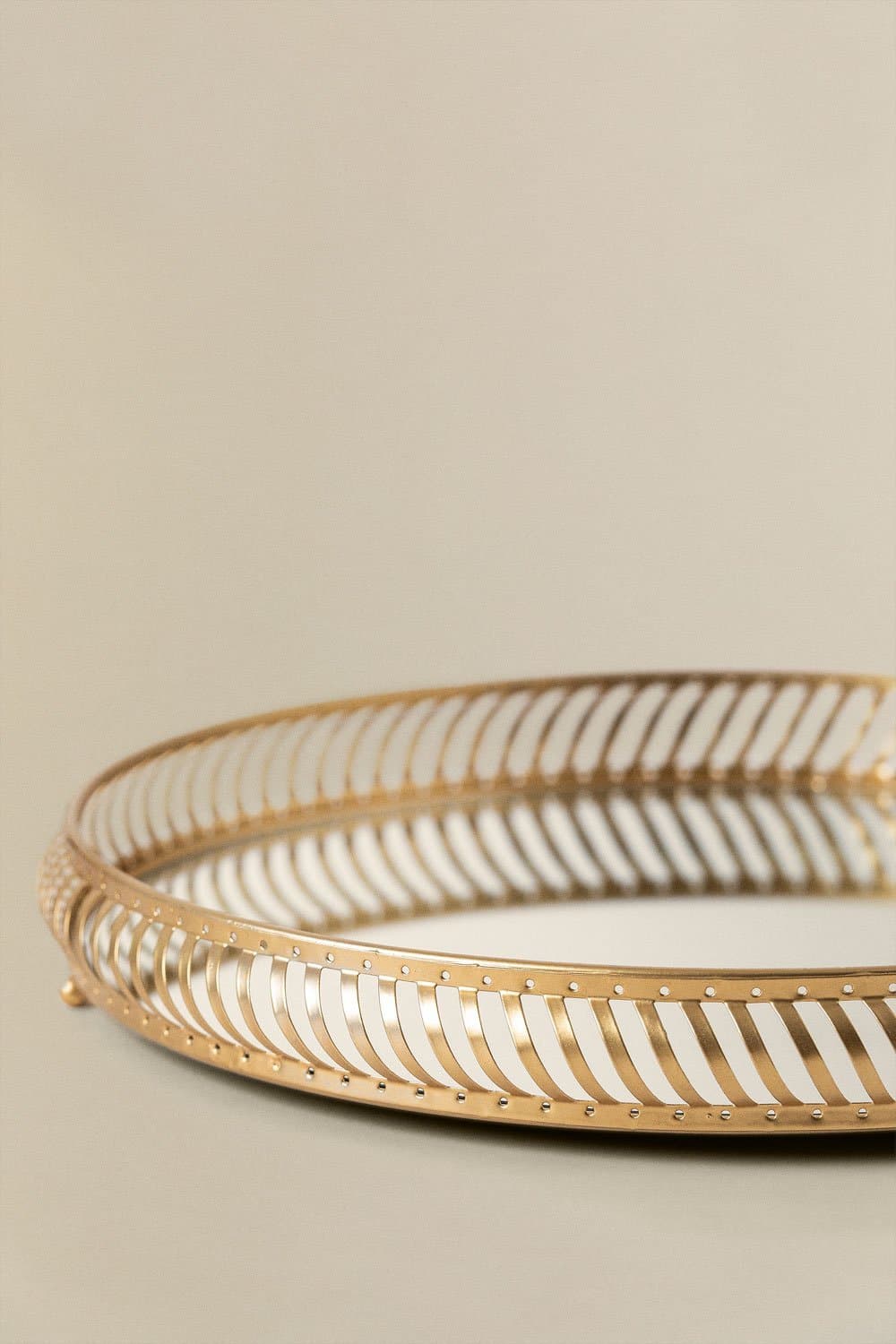 Glazen decoratief dienblad Daffne, galerij beeld 2