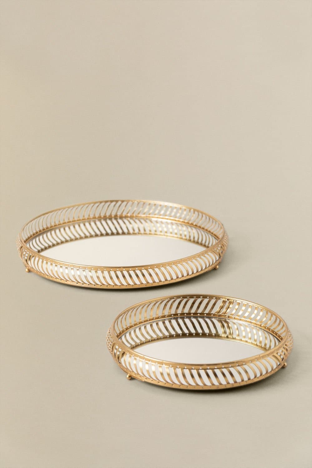 Glazen decoratief dienblad Daffne, galerij beeld 4