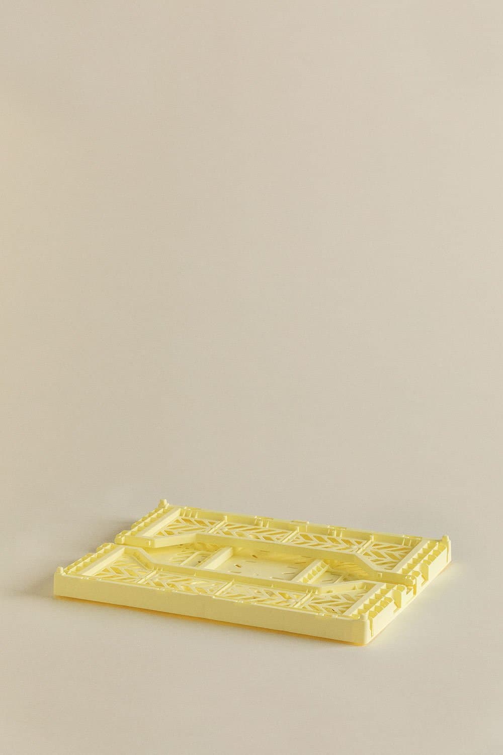 Set van 2 opvouwbare en stapelbare plastic dozen Doli , galerij beeld 5