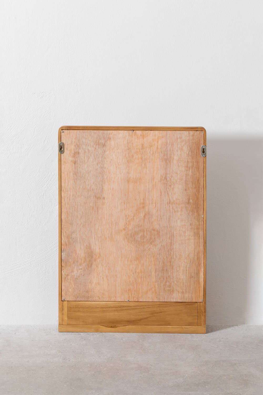 Wandspiegel met Plank in Teakhout (50x70 cm) Mazure , galerij beeld 6