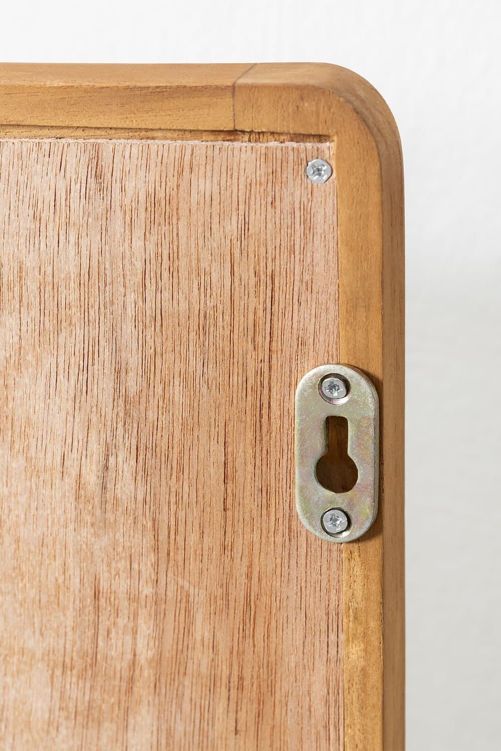 Wandspiegel met Plank in Teakhout (50x70 cm) Mazure , galerij beeld 7