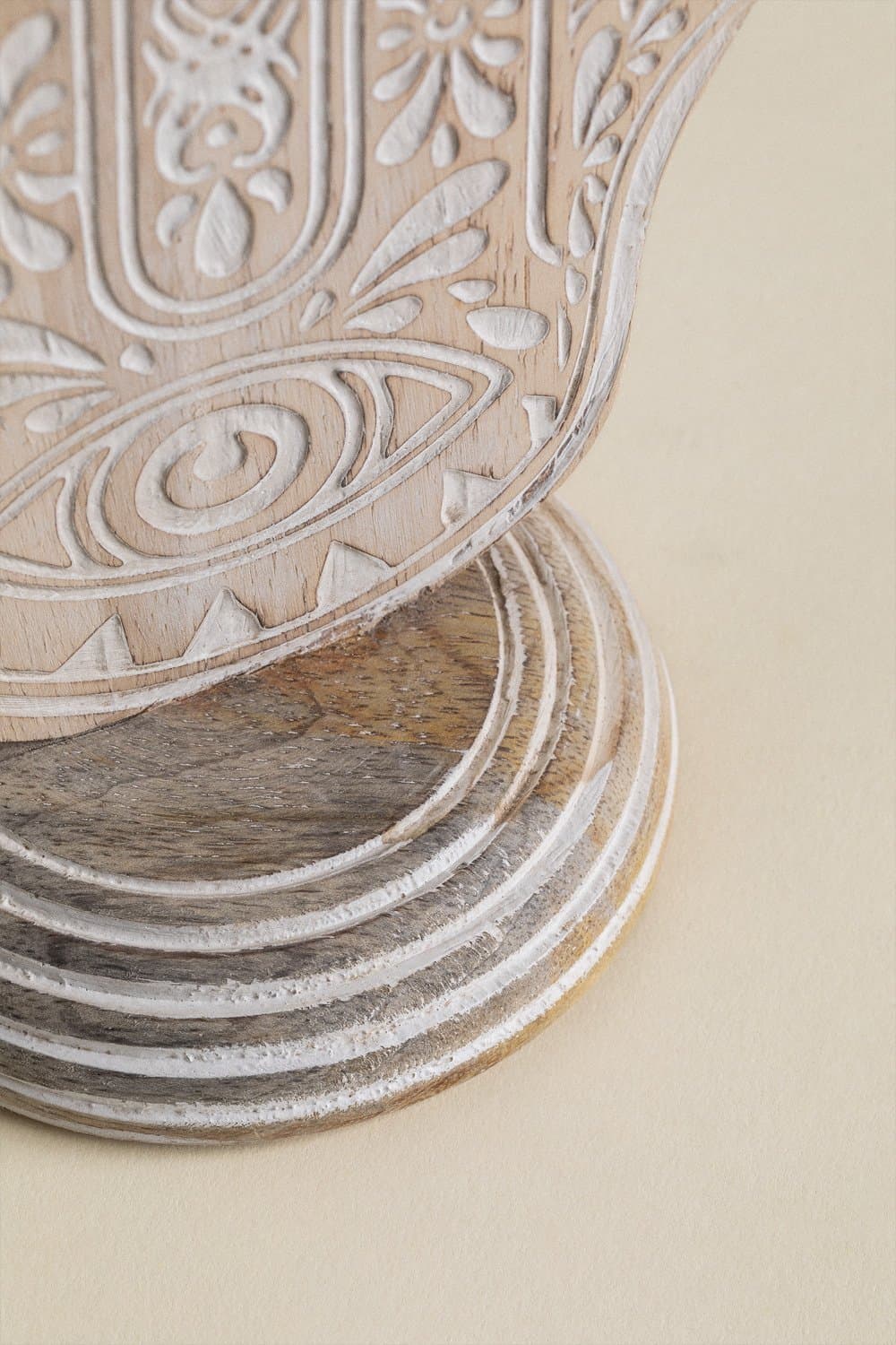 Kroonluchter van mangohout Diorone, galerij beeld 5