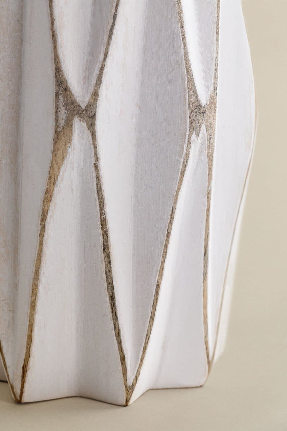 Moura mangohouten vaas, galerij beeld 4