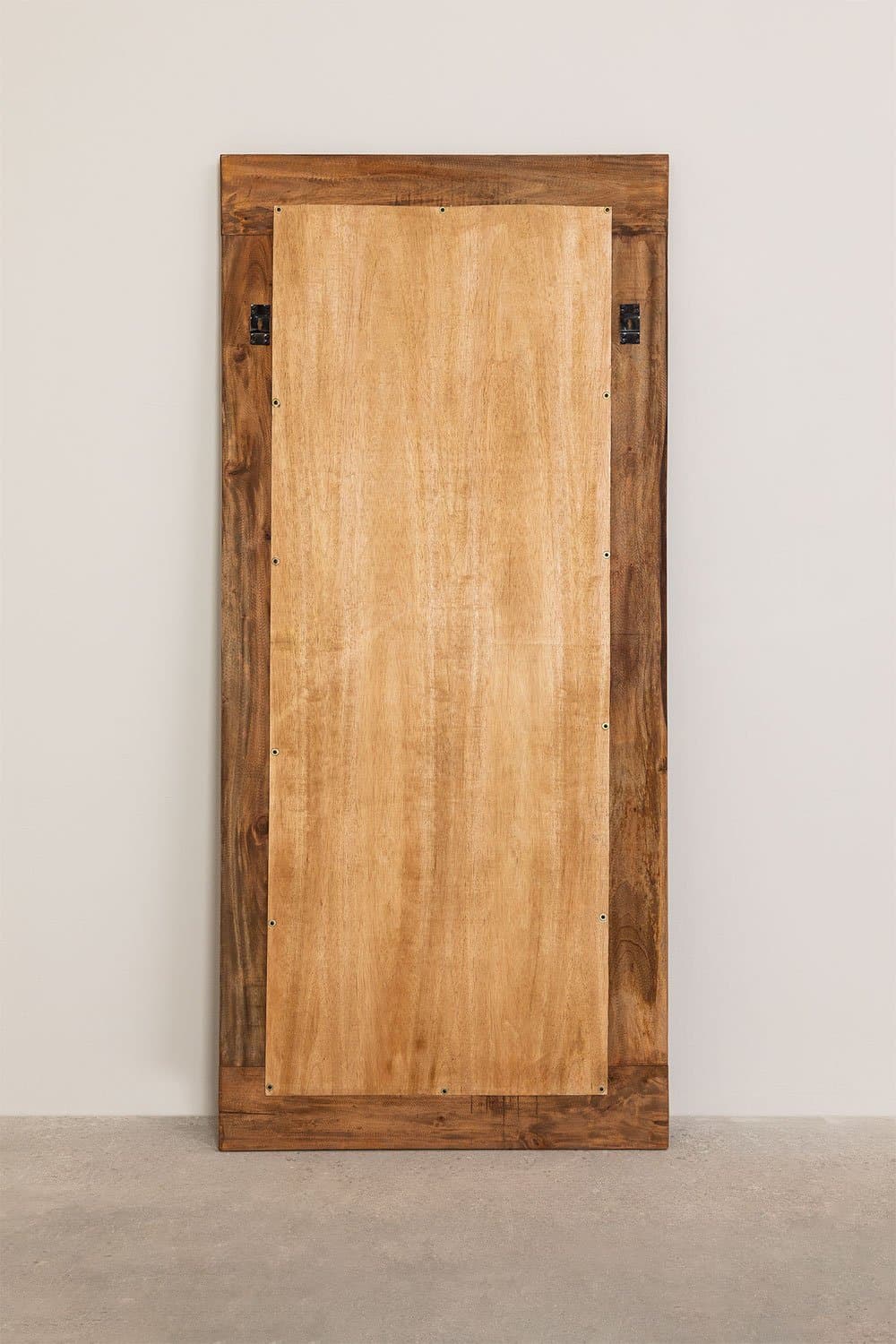 Spiegel van gerecycled hout (80x180 cm) Drev , galerij beeld 5